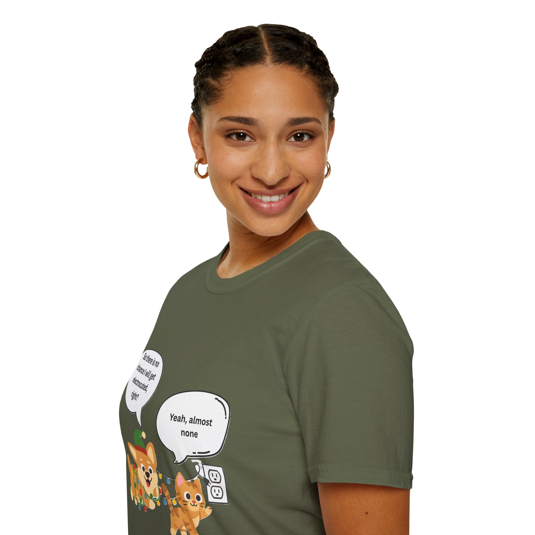 Funny Dog & Cat Lovers T-Shirt | Cute Pet Humor Graphic Tee | Unisex Animal Lover Gift