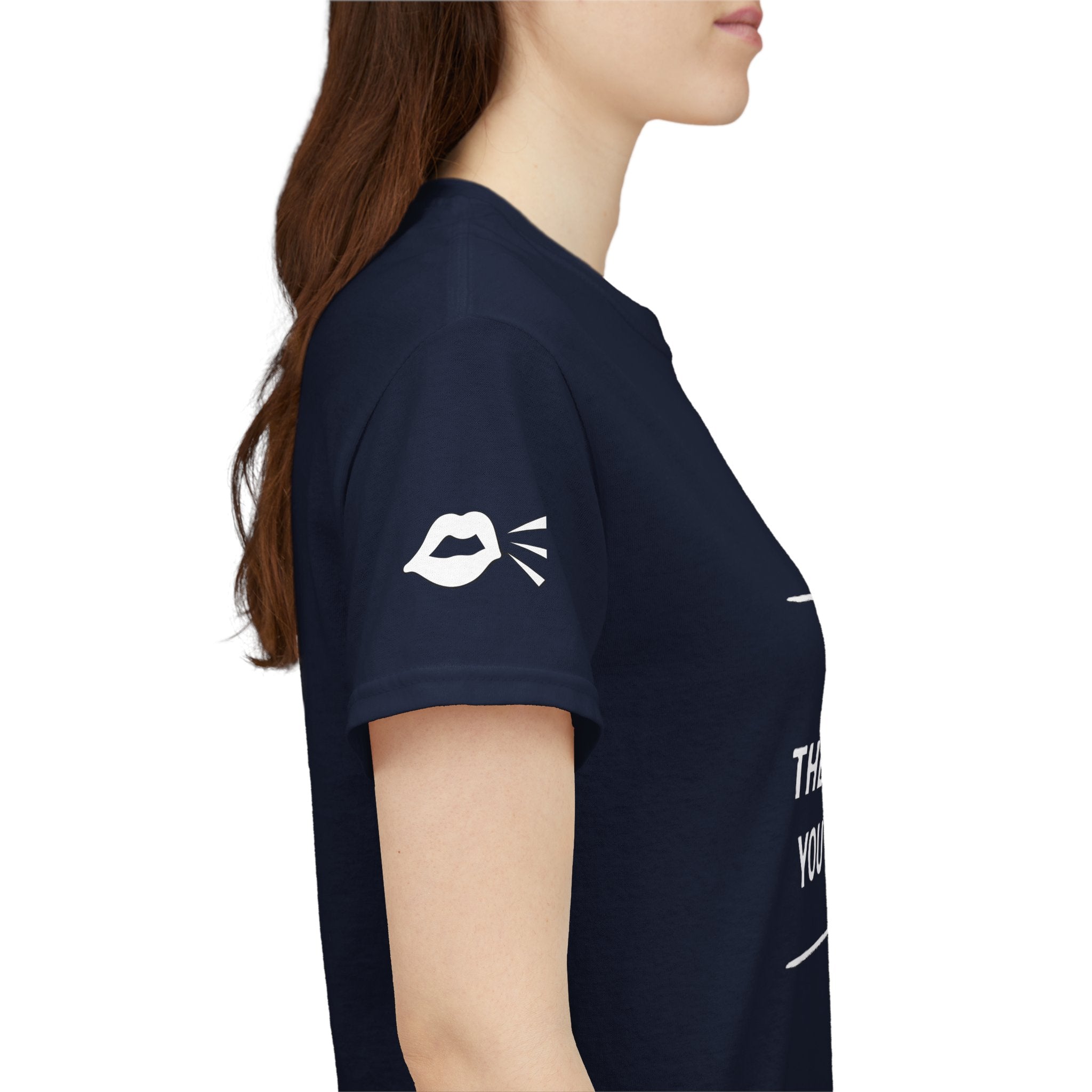 Funny Motivational T-Shirt | “And Yet Despite the Look on My Face You’re Still Talking” Unisex Graphic Tee | Sarcastic Quote Shirt