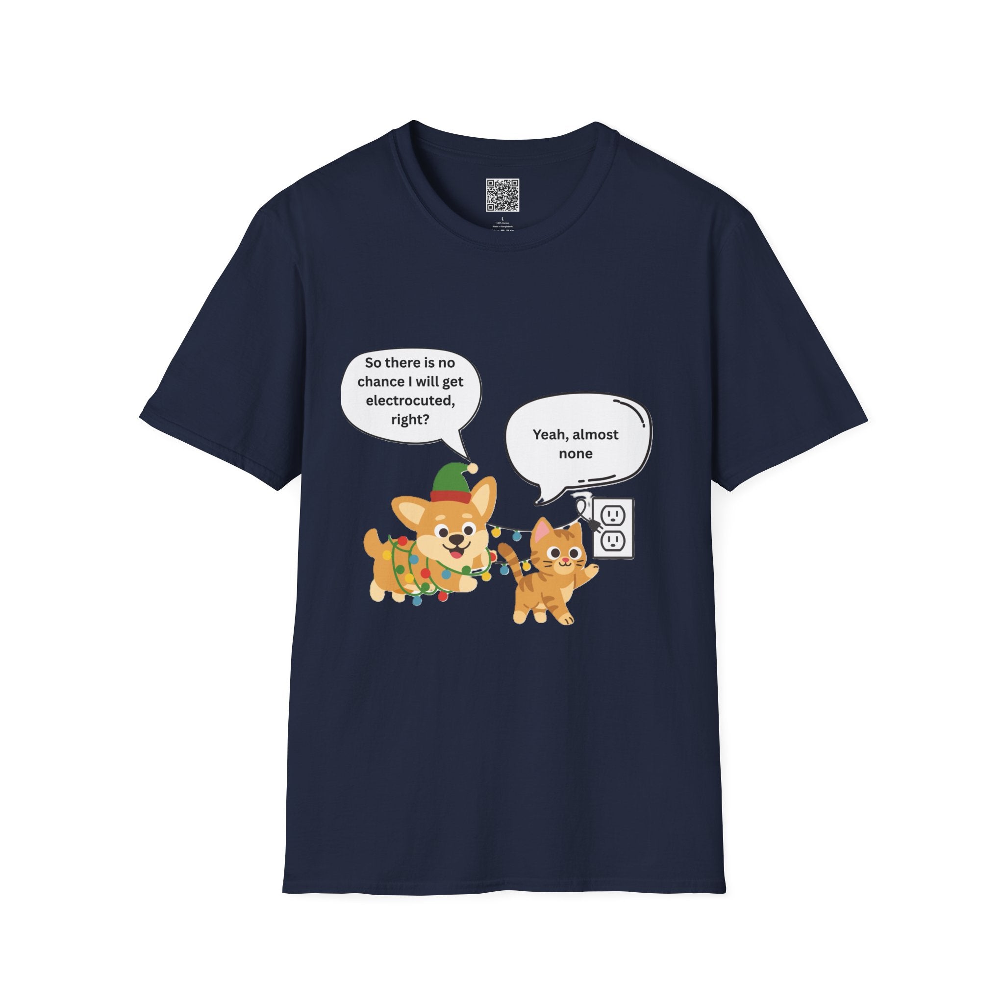 Funny Dog & Cat Lovers T-Shirt | Cute Pet Humor Graphic Tee | Unisex Animal Lover Gift