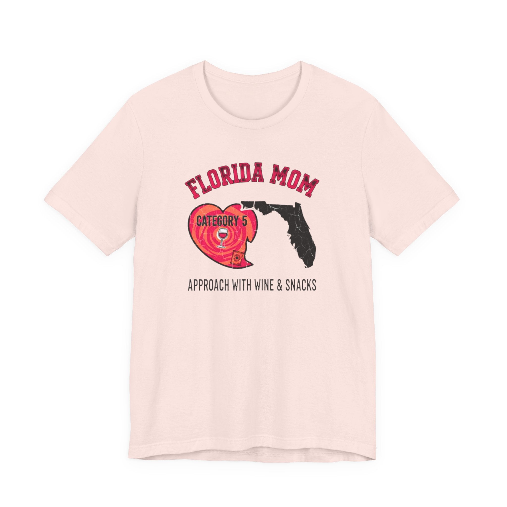 Florida Mom Approach with Wine Tee