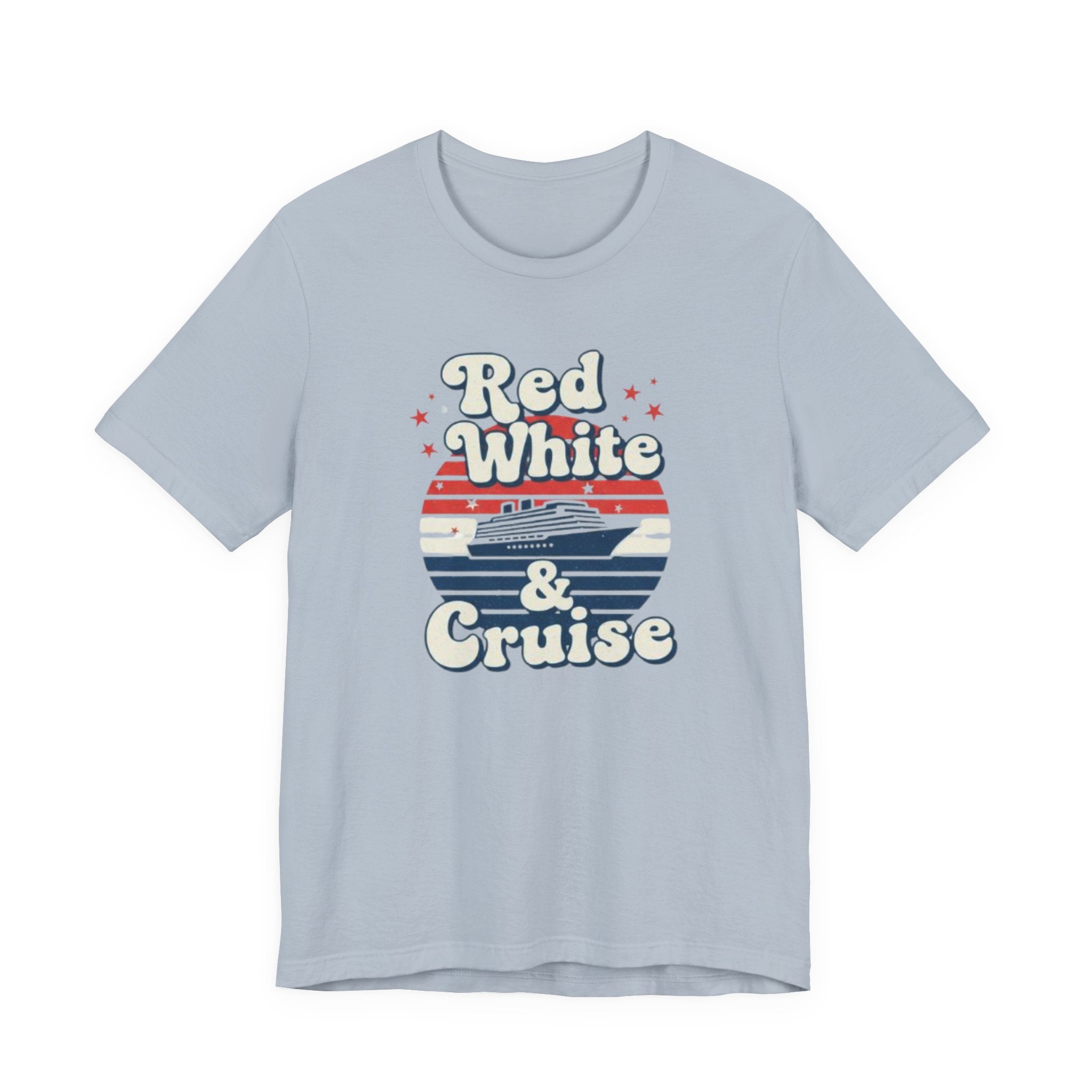 Red White and Cruise Tee