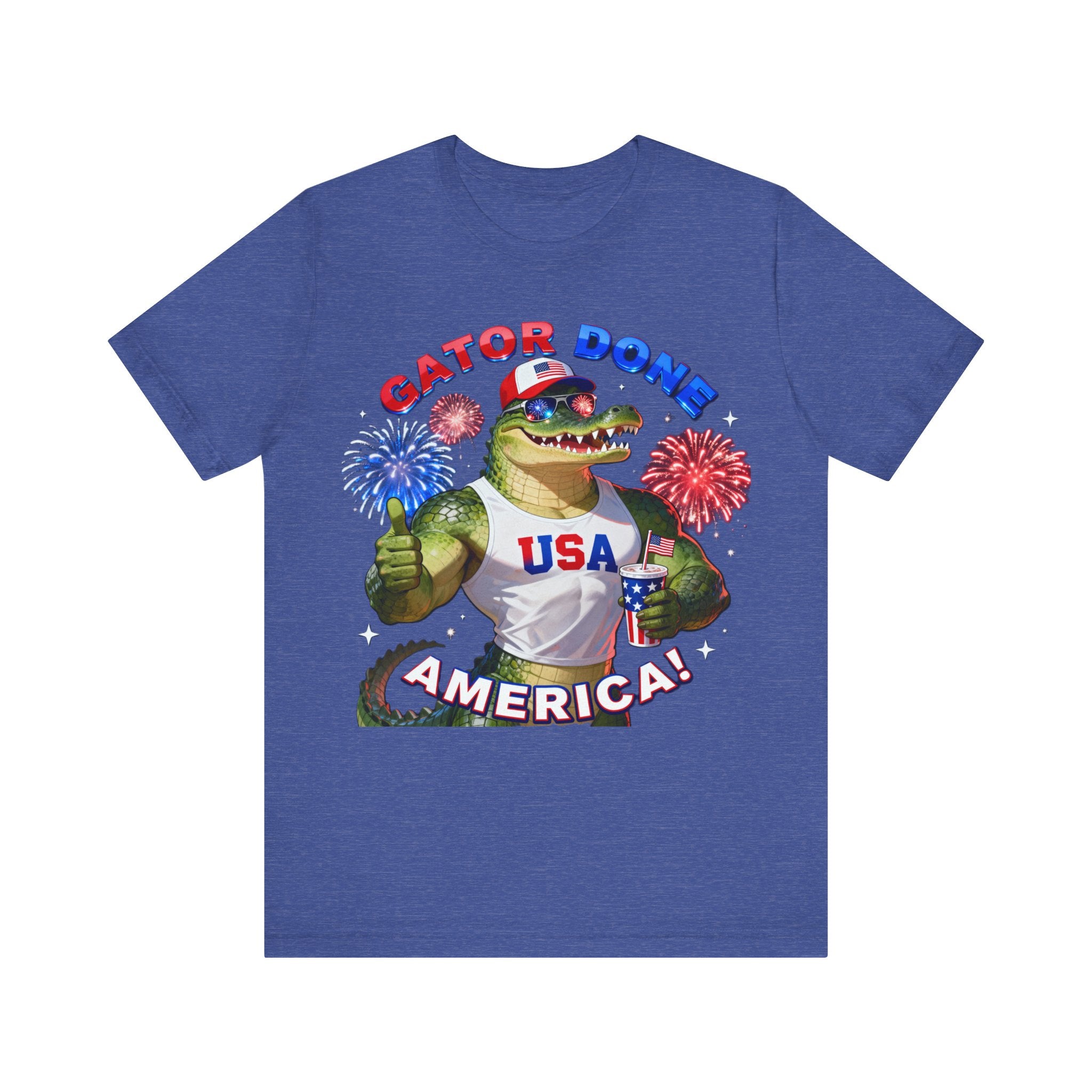 Gator Done America Shirt – Funny Florida 4th of July Tee