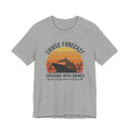 Cruise Forcast Cruising with Drinks with a slight chance of Gambling Tee