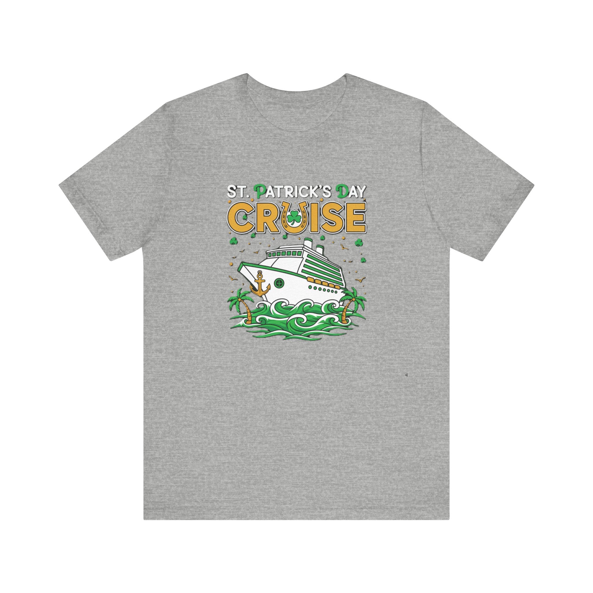 St. Patrick’s Day Cruise Shirt – Lucky Irish Cruise Vacation Tee | Funny Shamrock Boat T-Shirt Please Note: (Sizes may run slightly small)