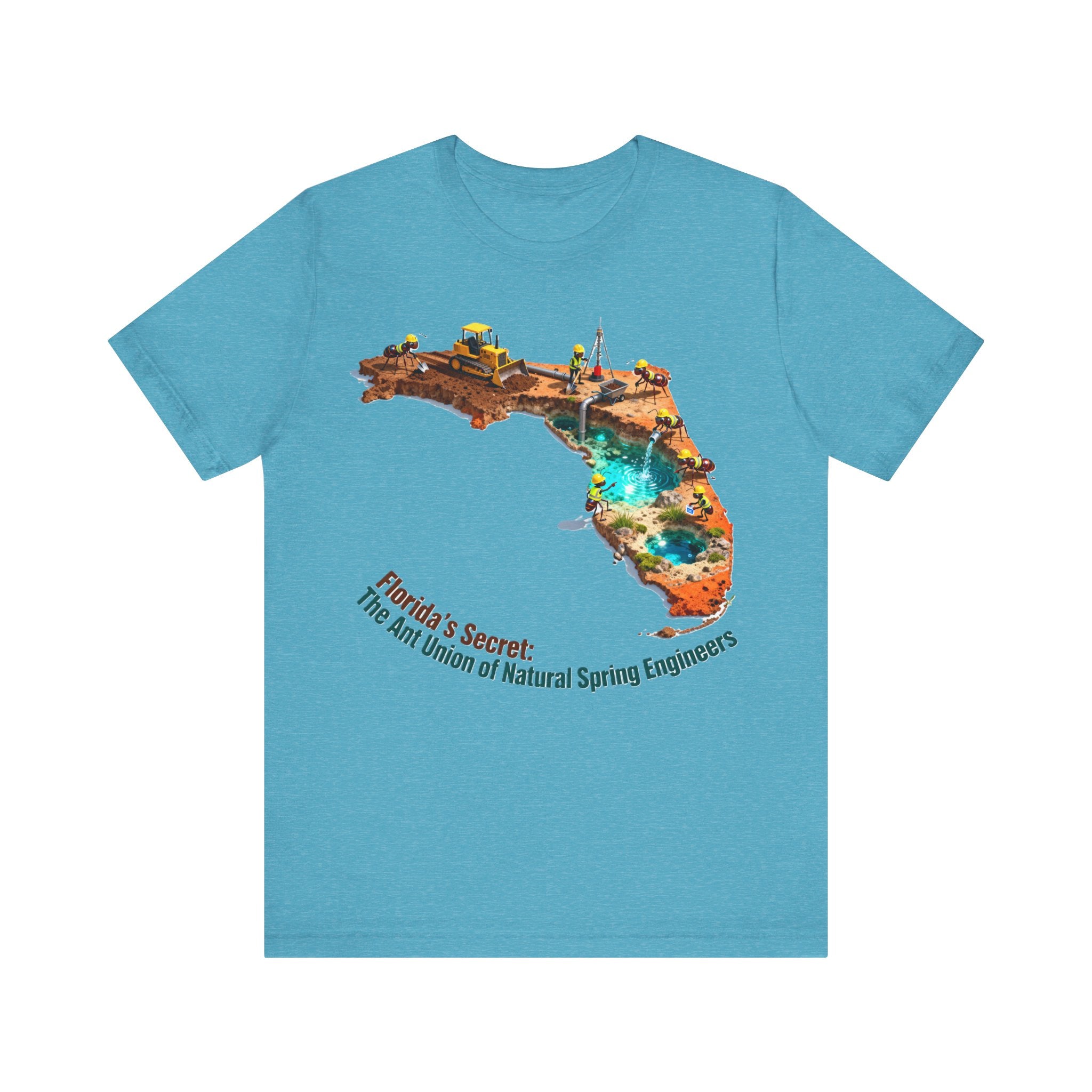 Florida’s Secret Ant Union Shirt – Funny Florida Natural Springs Tee | “Ant Engineers”