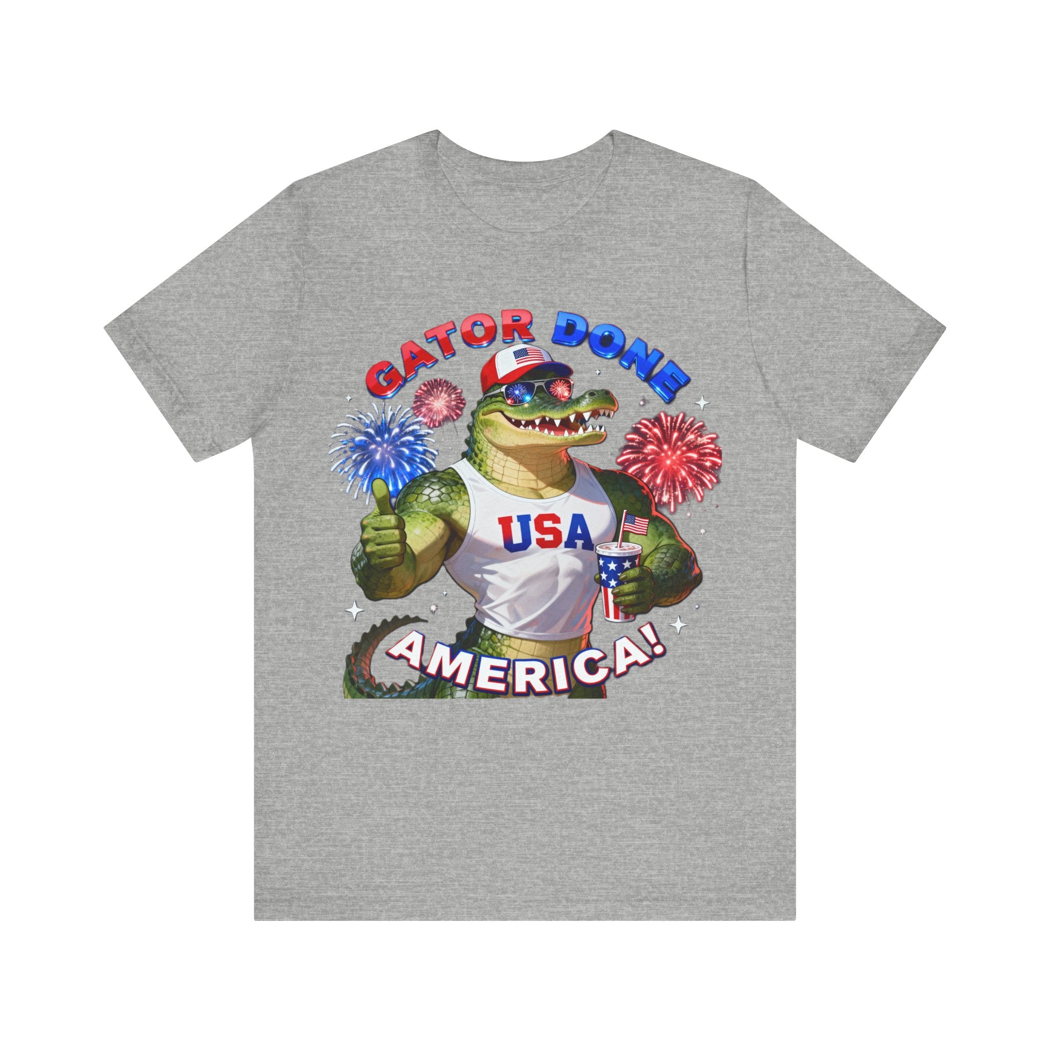 Gator Done America Shirt – Funny Florida 4th of July Tee