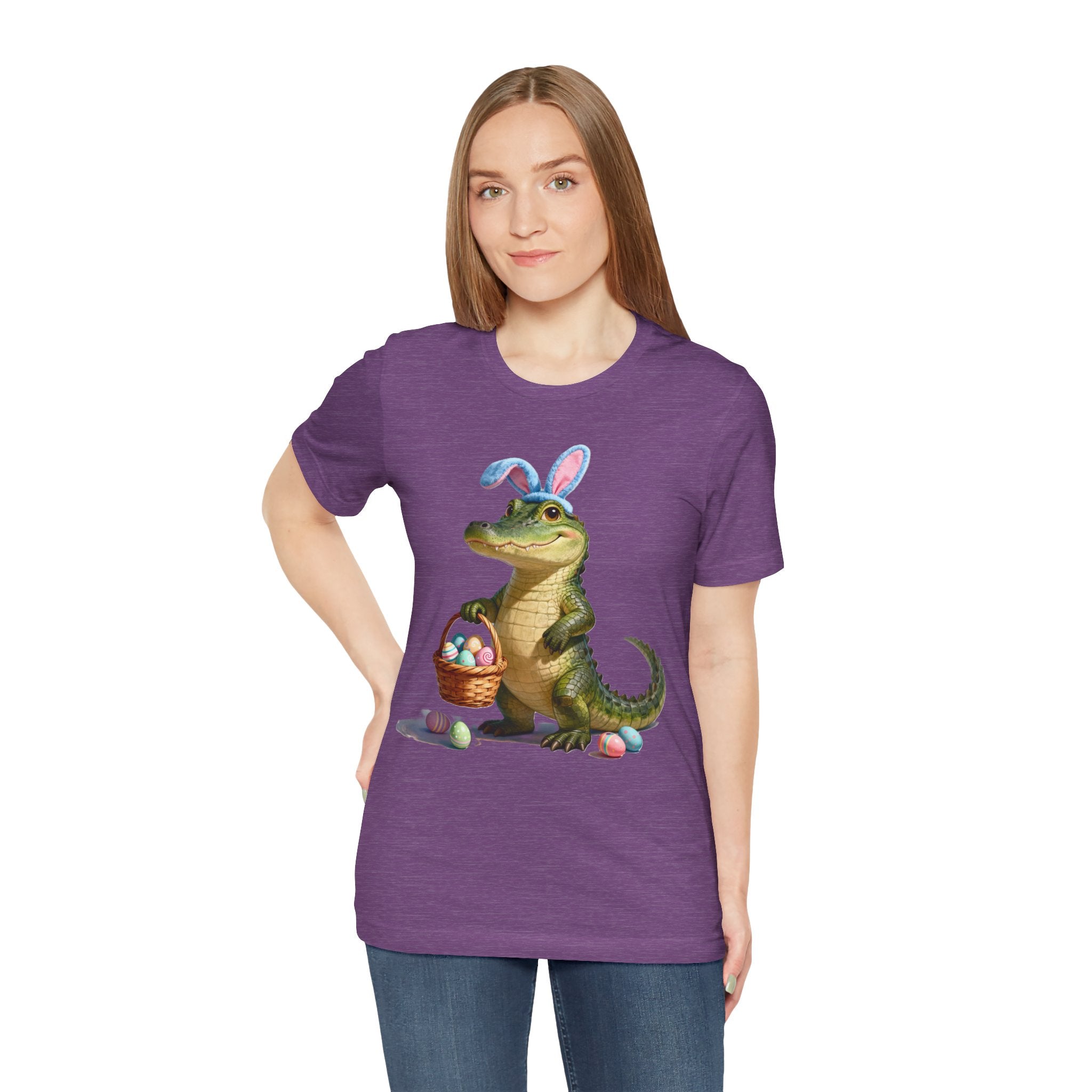 Easter Gator Shirt – Funny Florida Alligator Bunny Tee