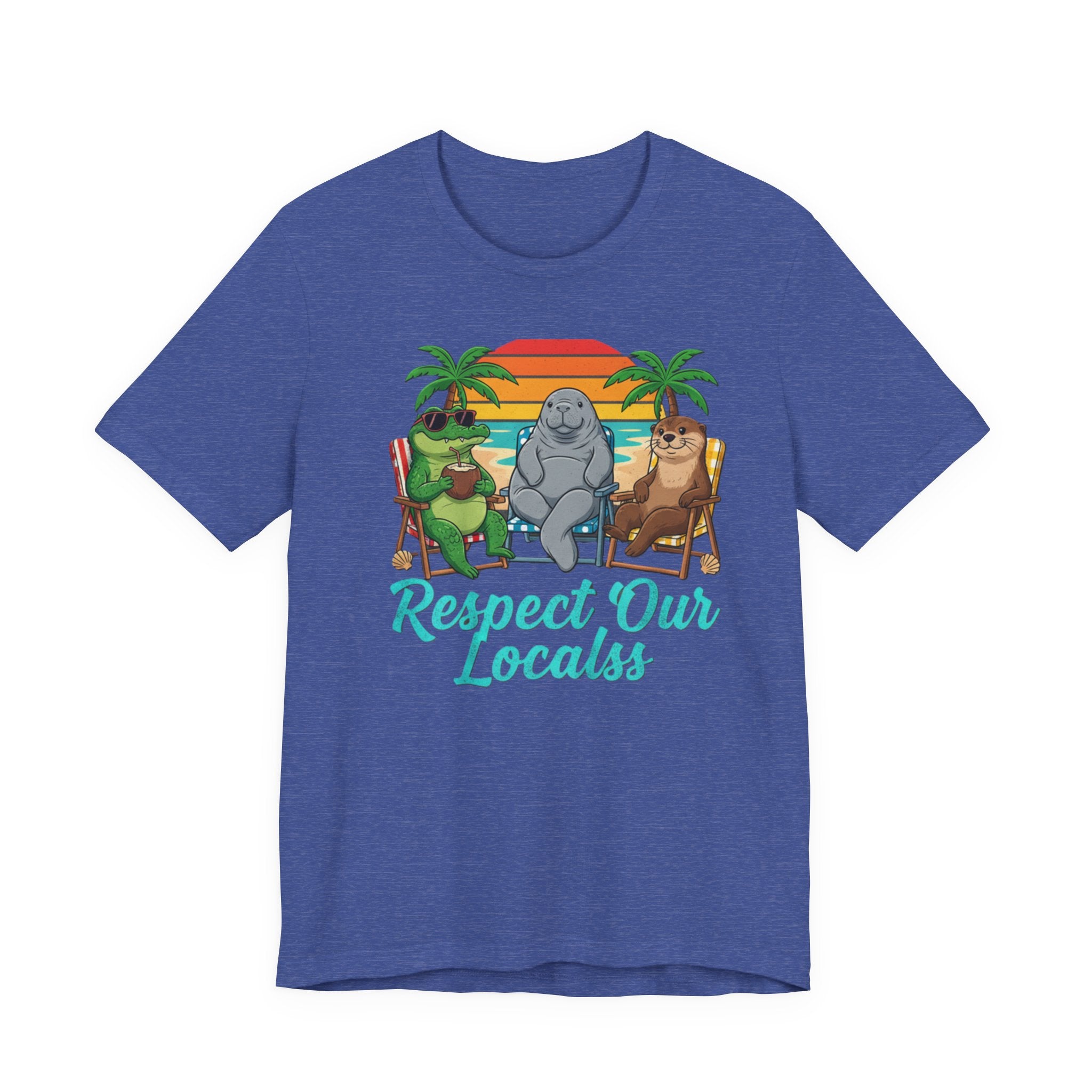 Respect Our Locals Alligator, Manatee & Otter Tee