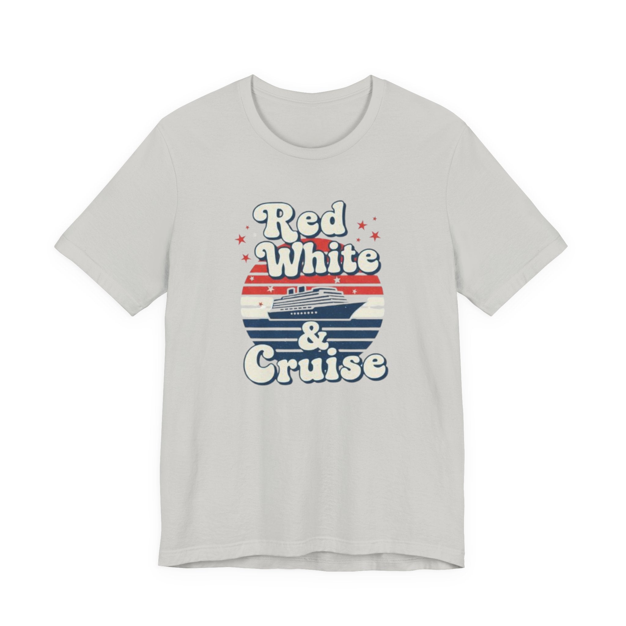 Red White and Cruise Tee