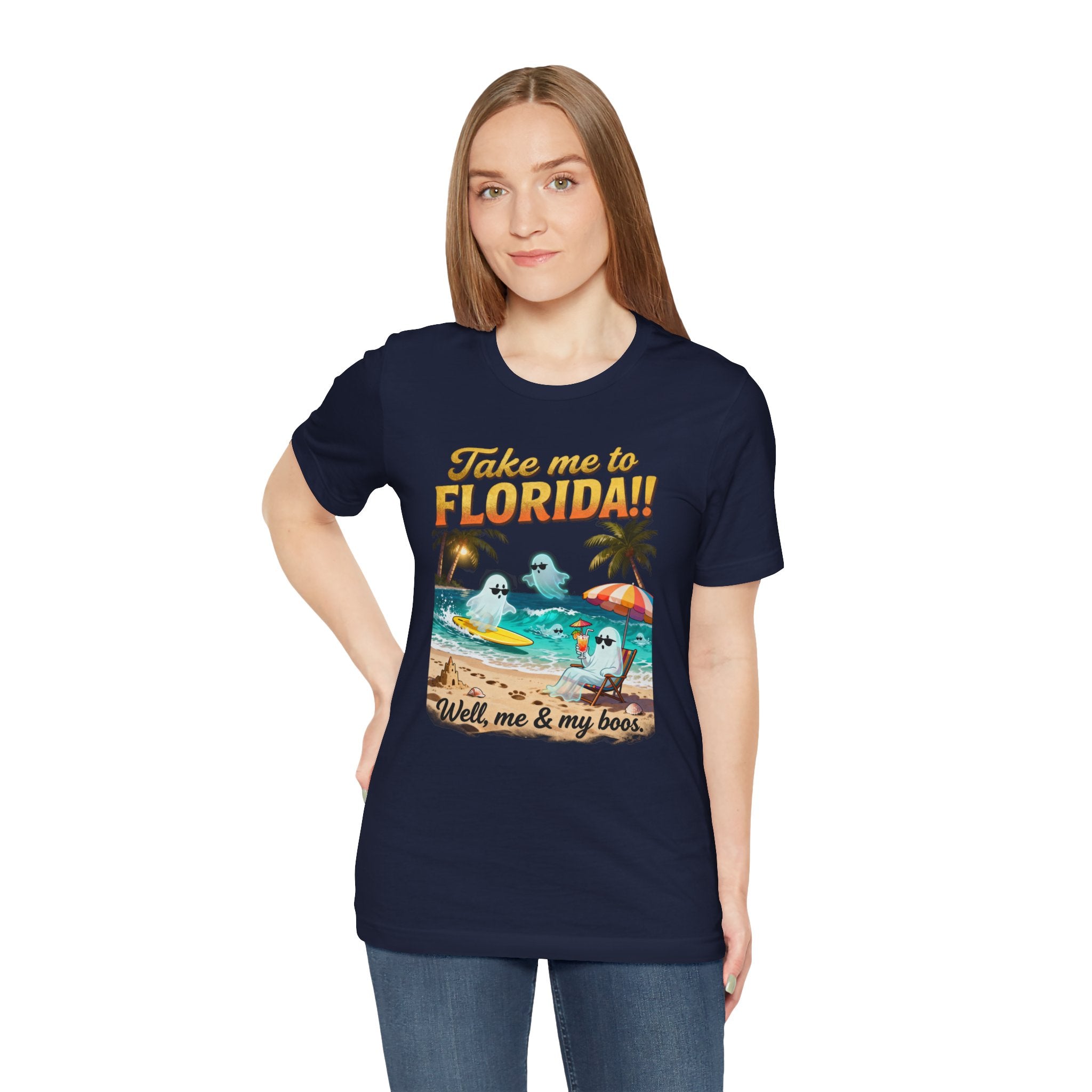 Take Me to Florida Shirt – Funny Halloween Beach “Me & My Boos”