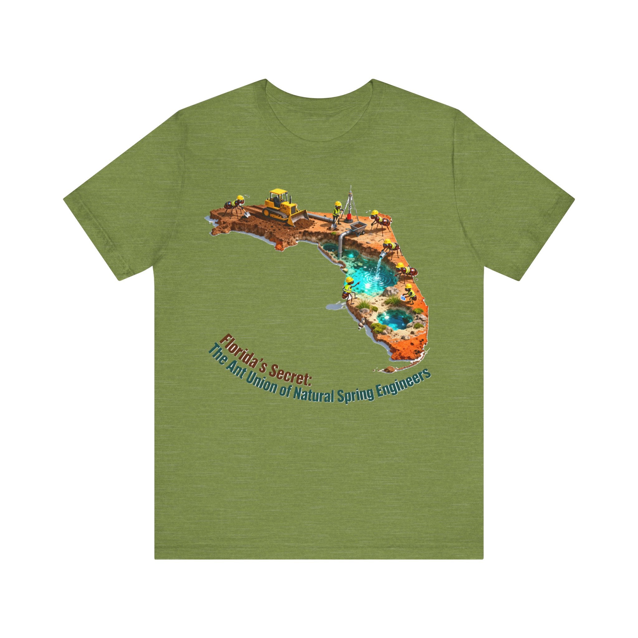 Florida’s Secret Ant Union Shirt – Funny Florida Natural Springs Tee | “Ant Engineers”