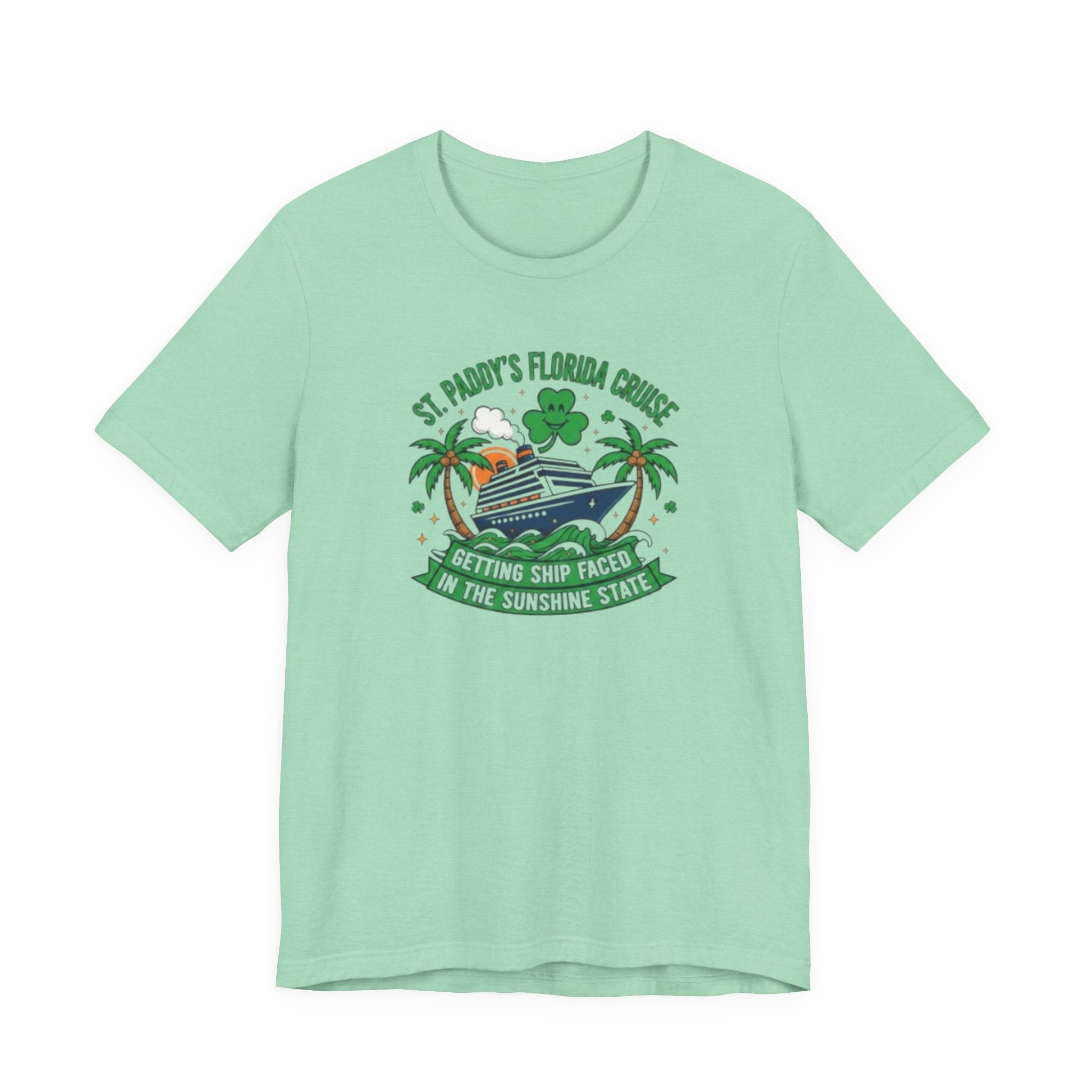 St. Paddy Florida cruise ship faced Tee