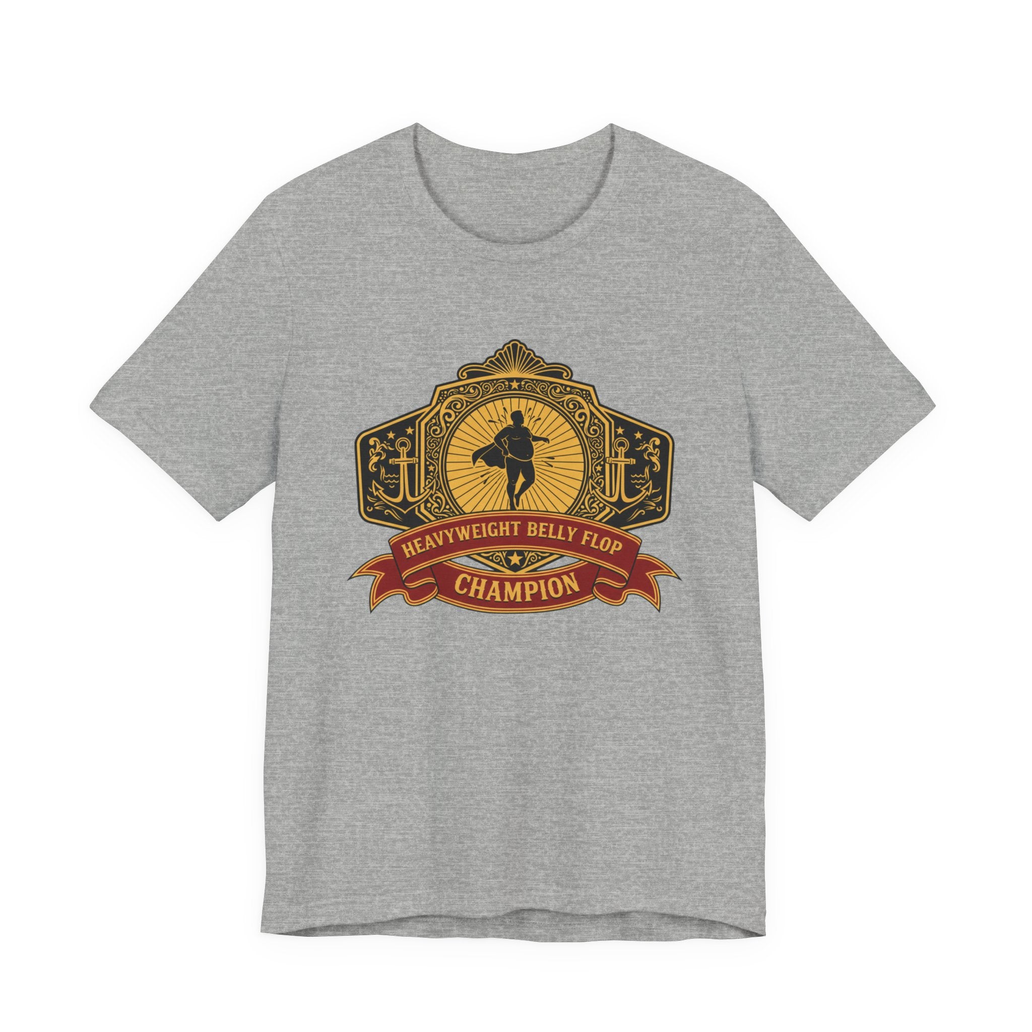 Heavyweight Belly Flop Champion Tee