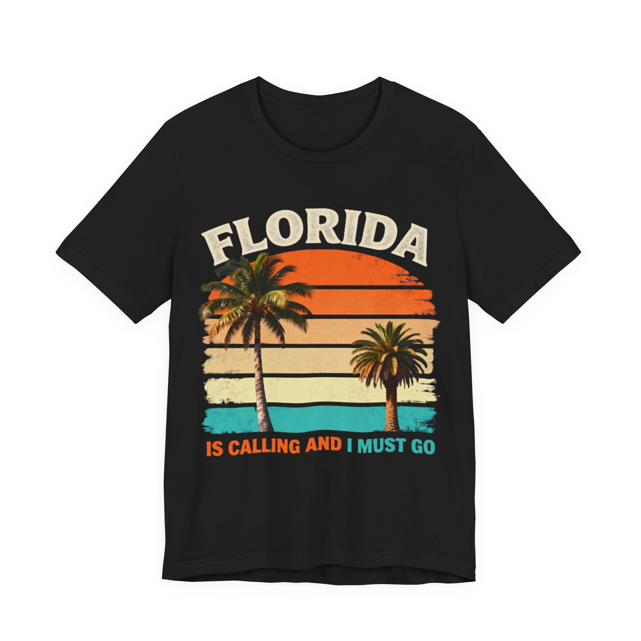 Vintage Sunset Palm Tree Tee