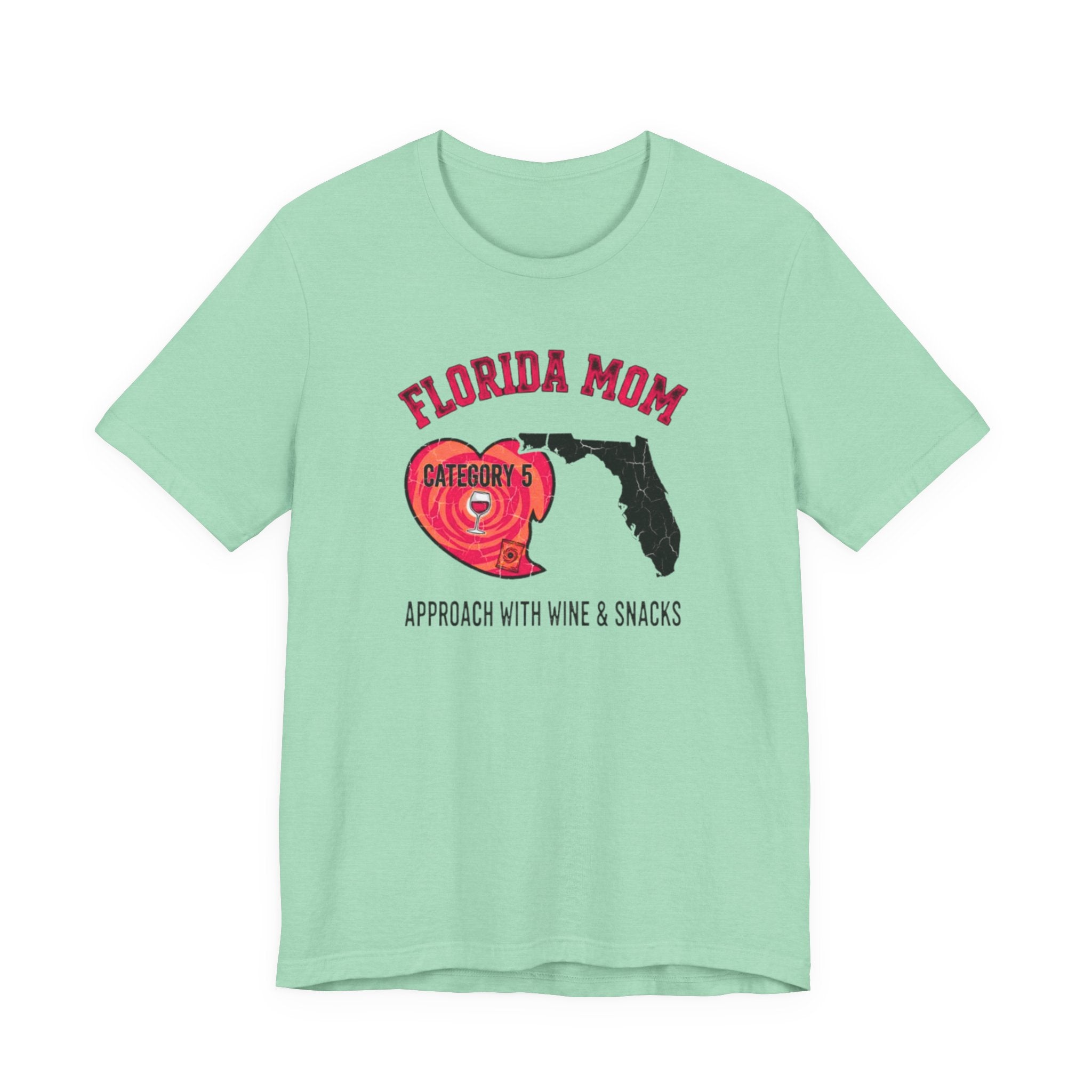 Florida Mom Approach with Wine Tee