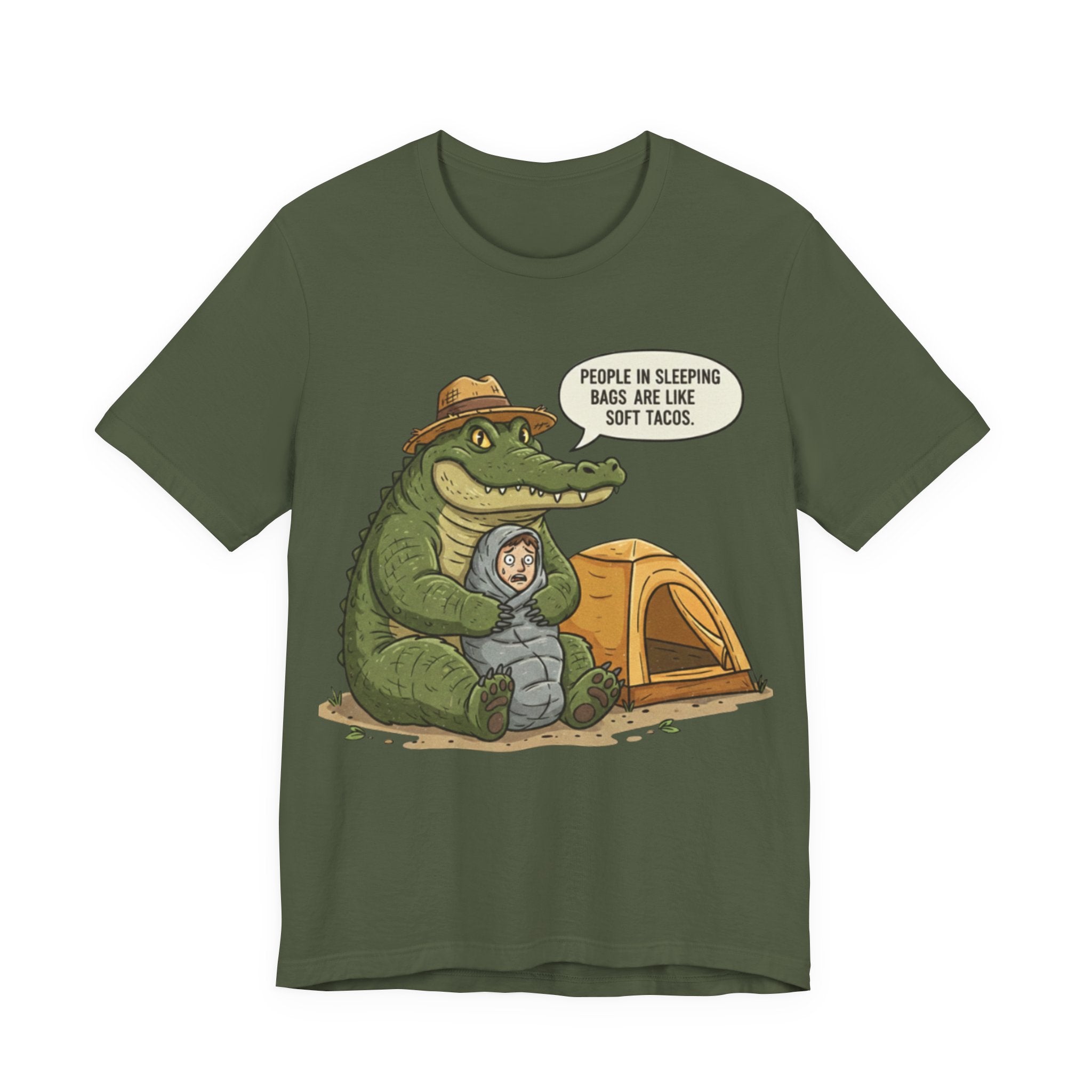 People in sleeping bags are like soft tacos Tee