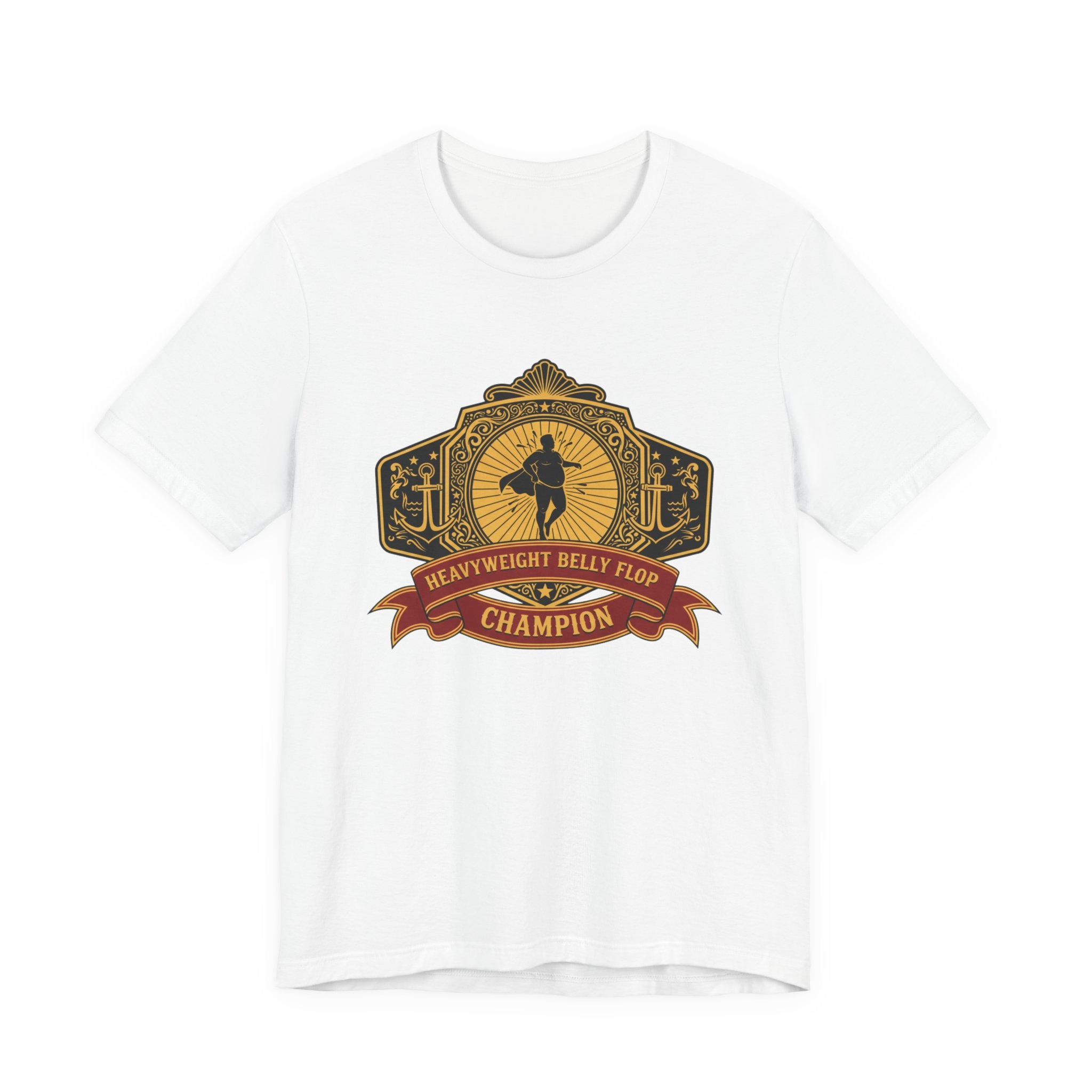 Heavyweight Belly Flop Champion Tee