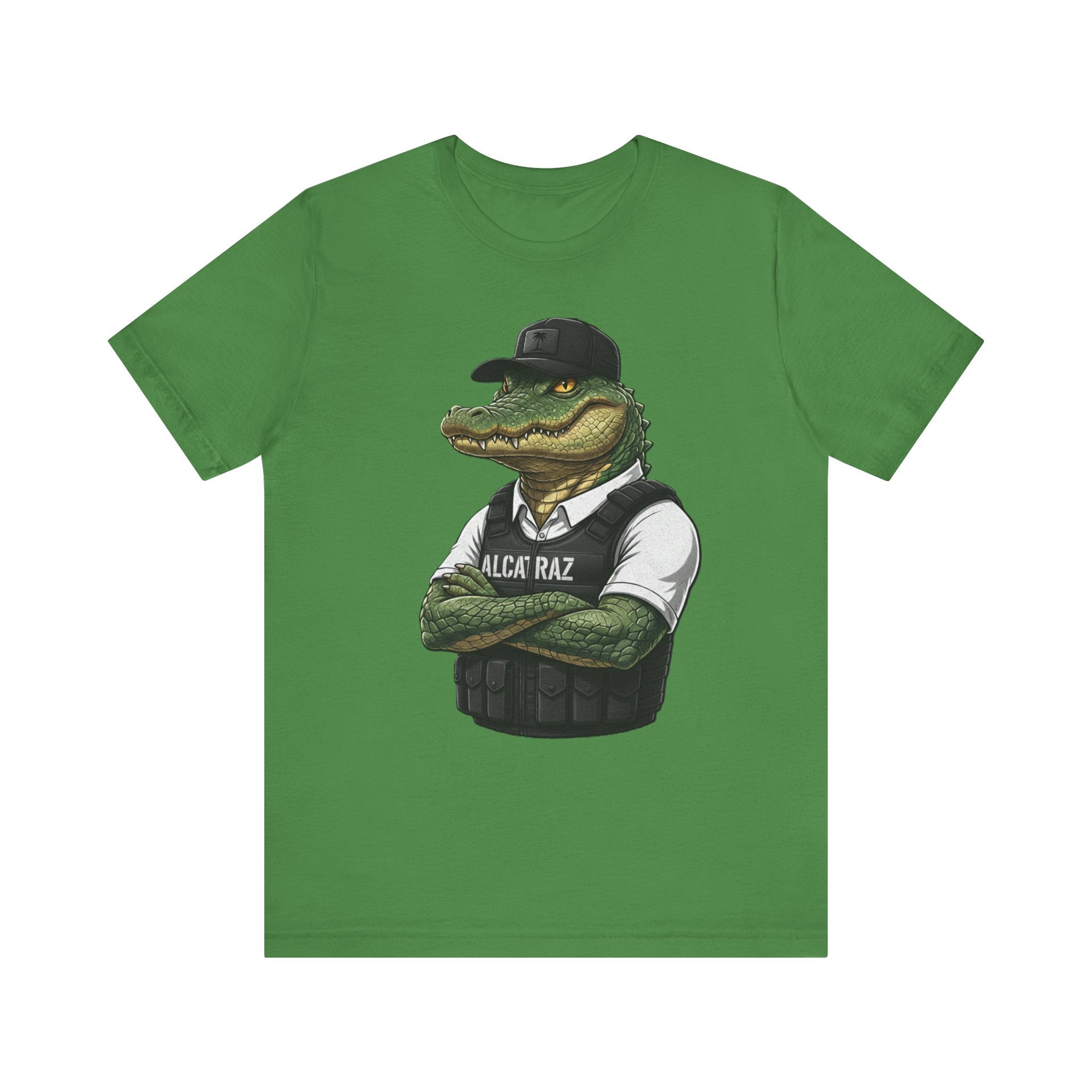 Alcatraz Gator Shirt – Cool Alligator Graphic Tee | Funny Florida Streetwear T-Shirt Please Note: (Sizes may run slightly small)