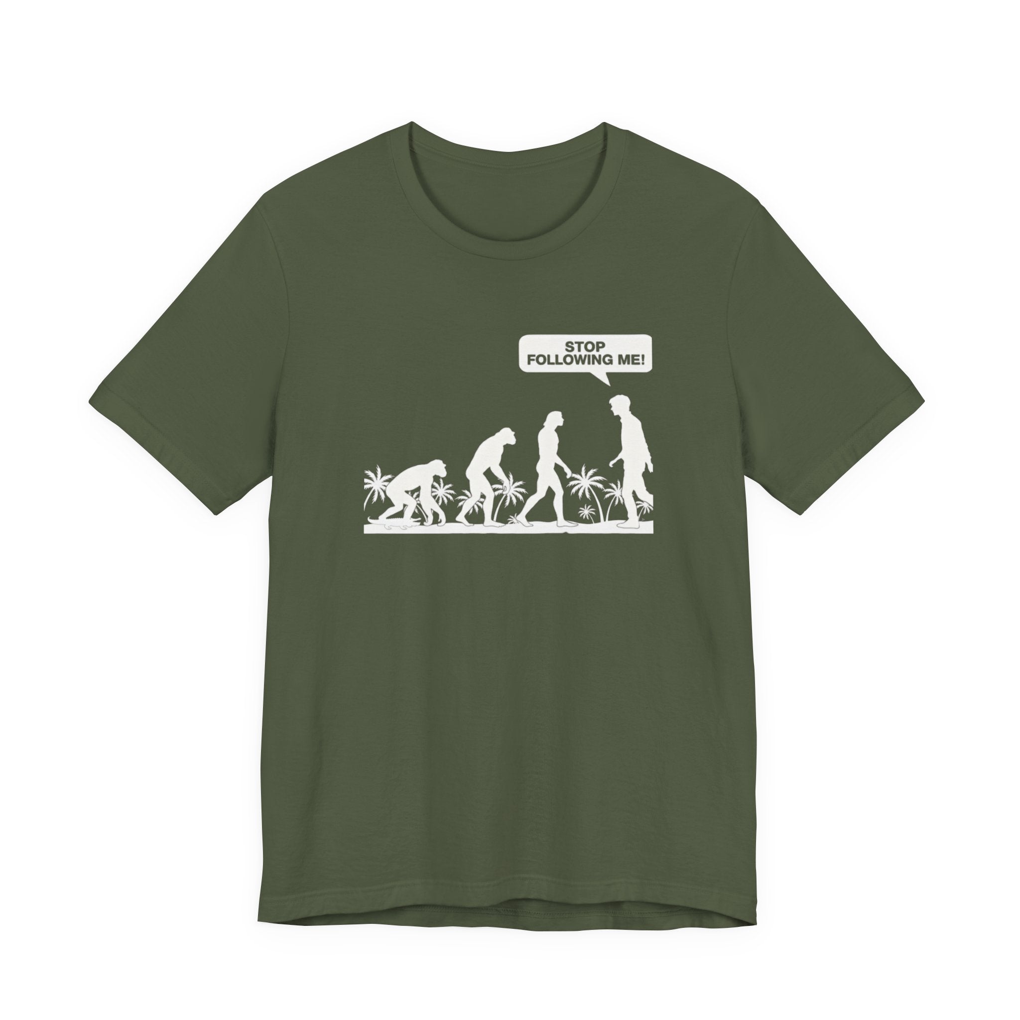 Stop Following Me Evolution Tee