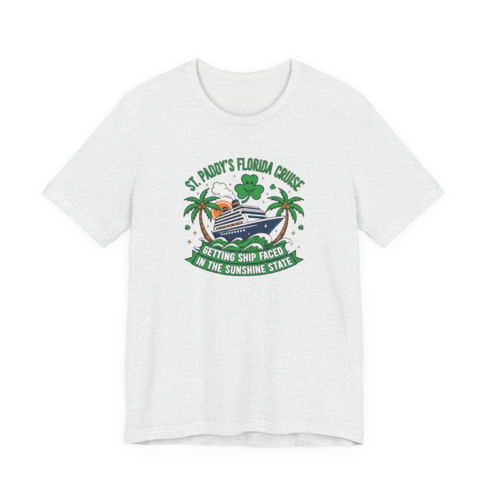 St. Paddy Florida cruise ship faced Tee
