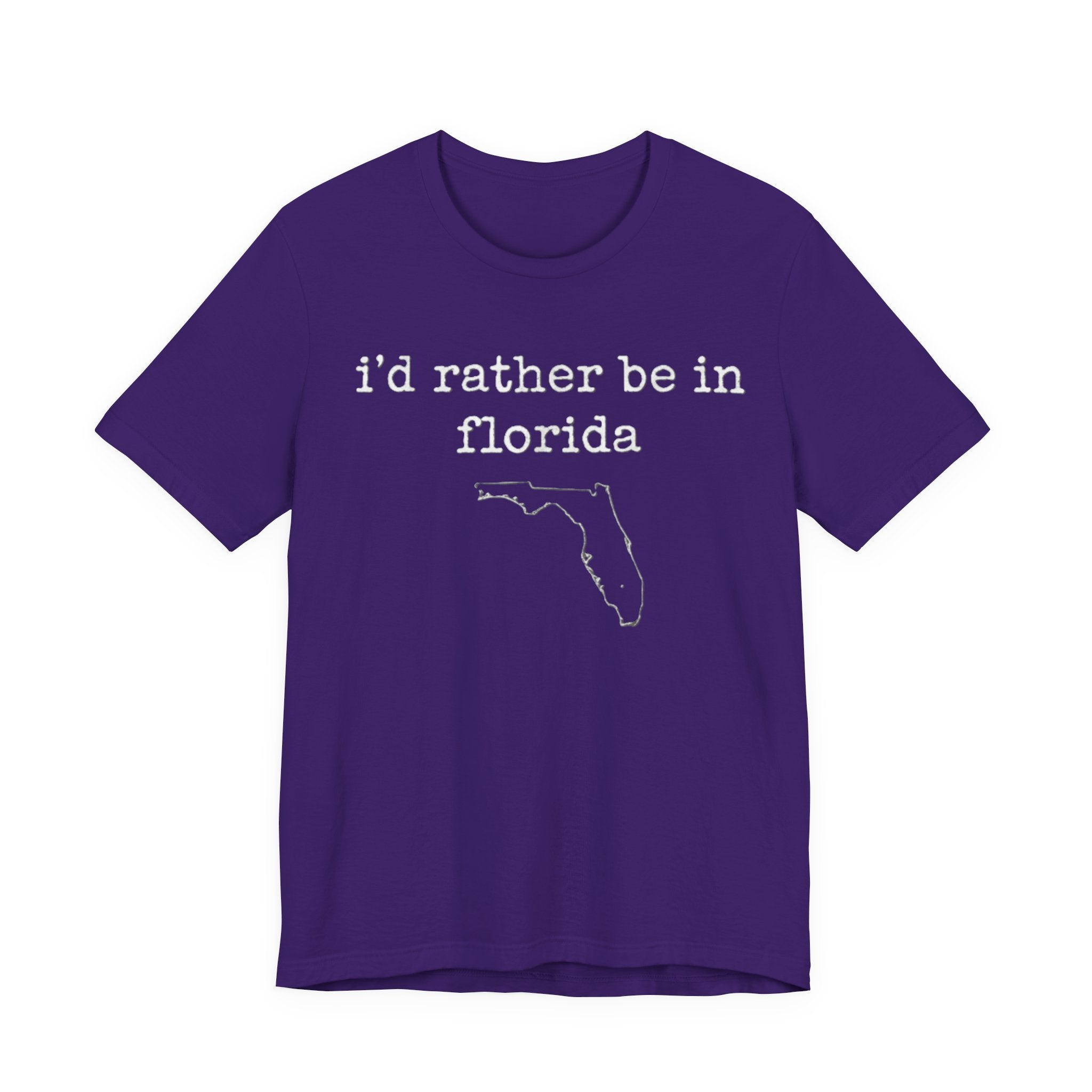 i'm rather be in Florida Tee