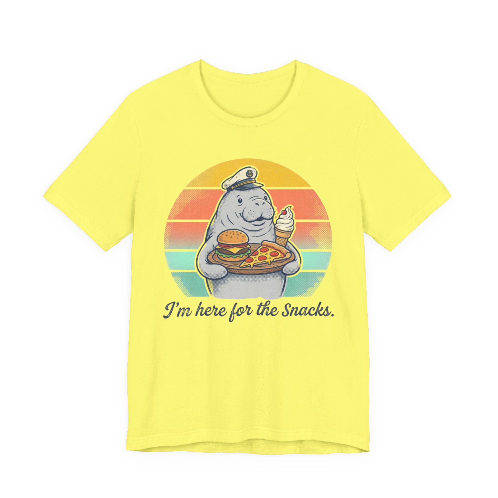 I'm here for the Snacks Tee