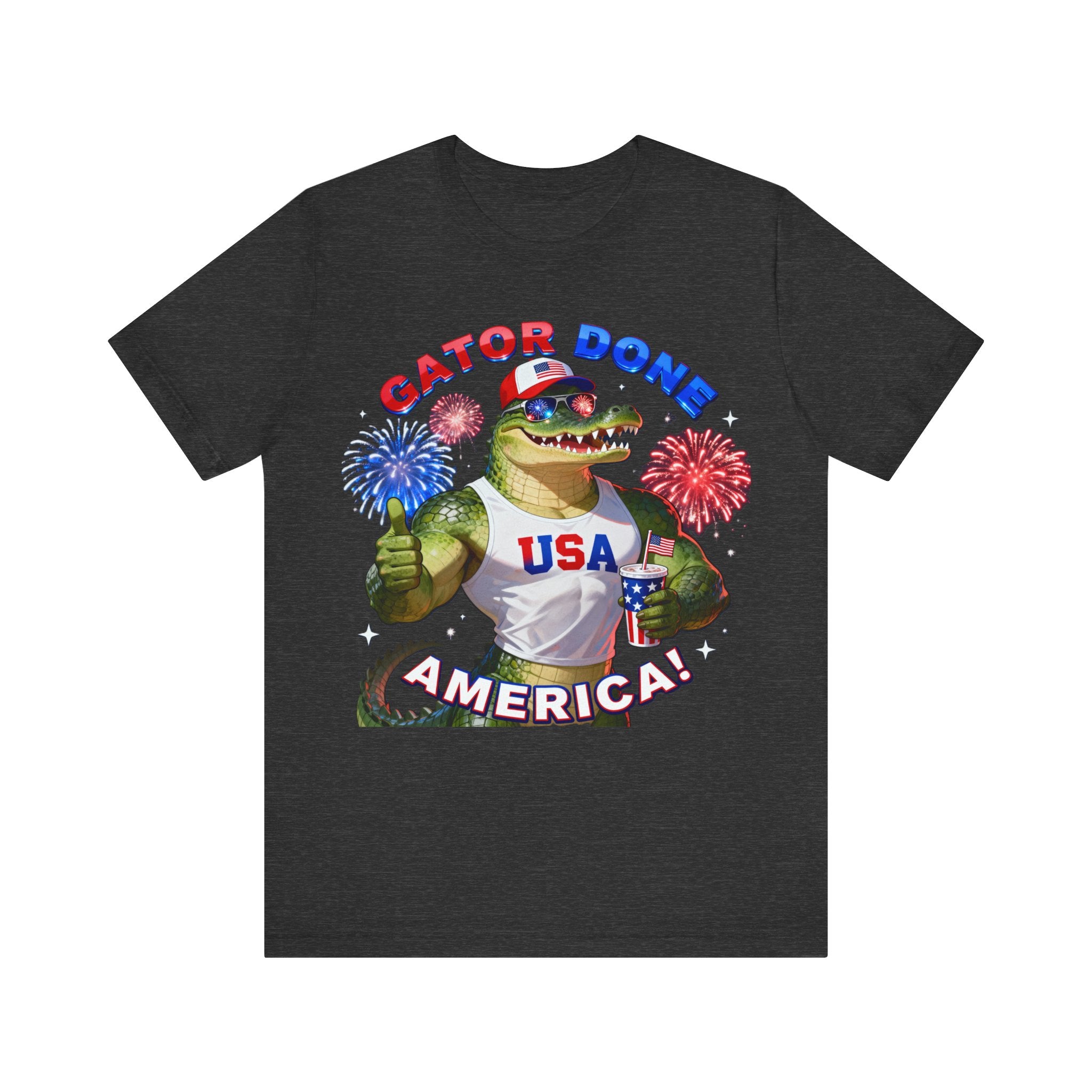 Gator Done America Shirt – Funny Florida 4th of July Tee