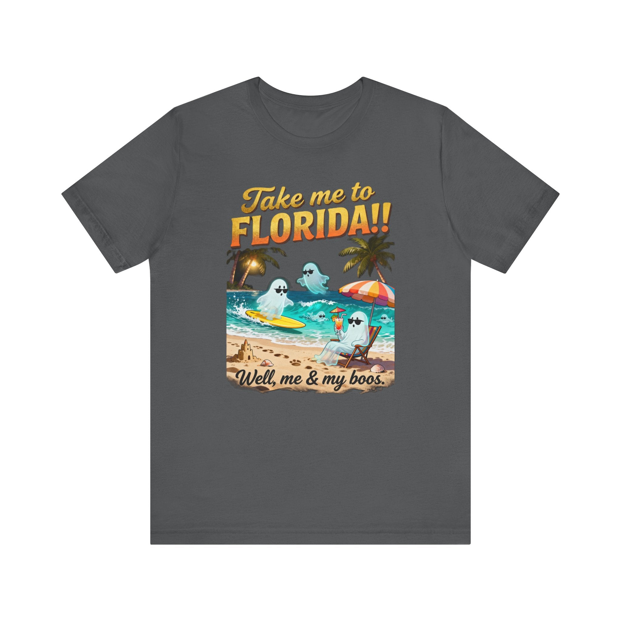 Take Me to Florida Shirt – Funny Halloween Beach “Me & My Boos”
