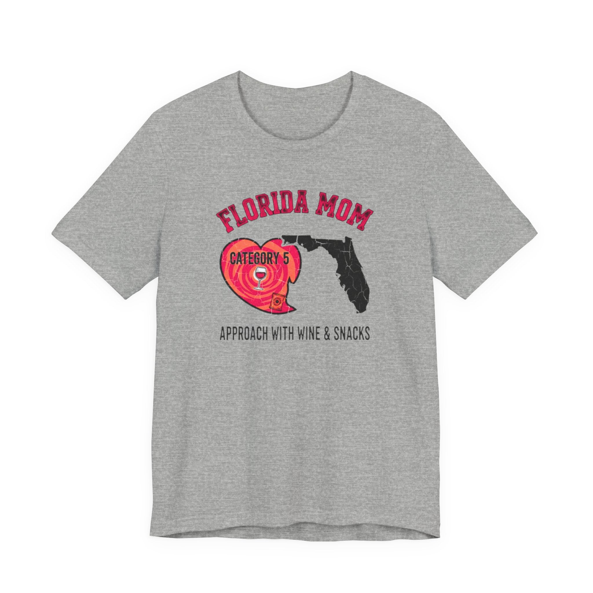 Florida Mom Approach with Wine Tee