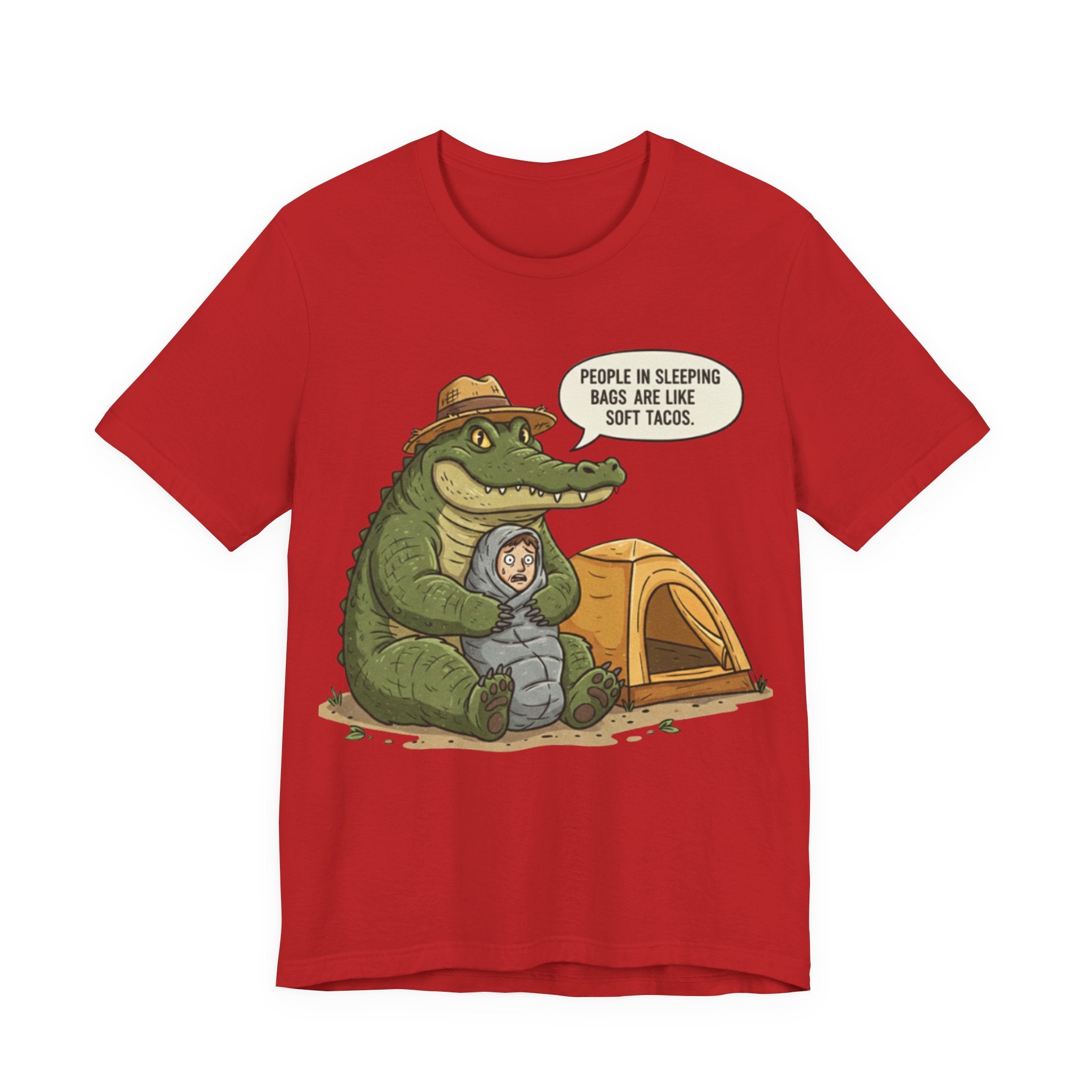 People in sleeping bags are like soft tacos Tee