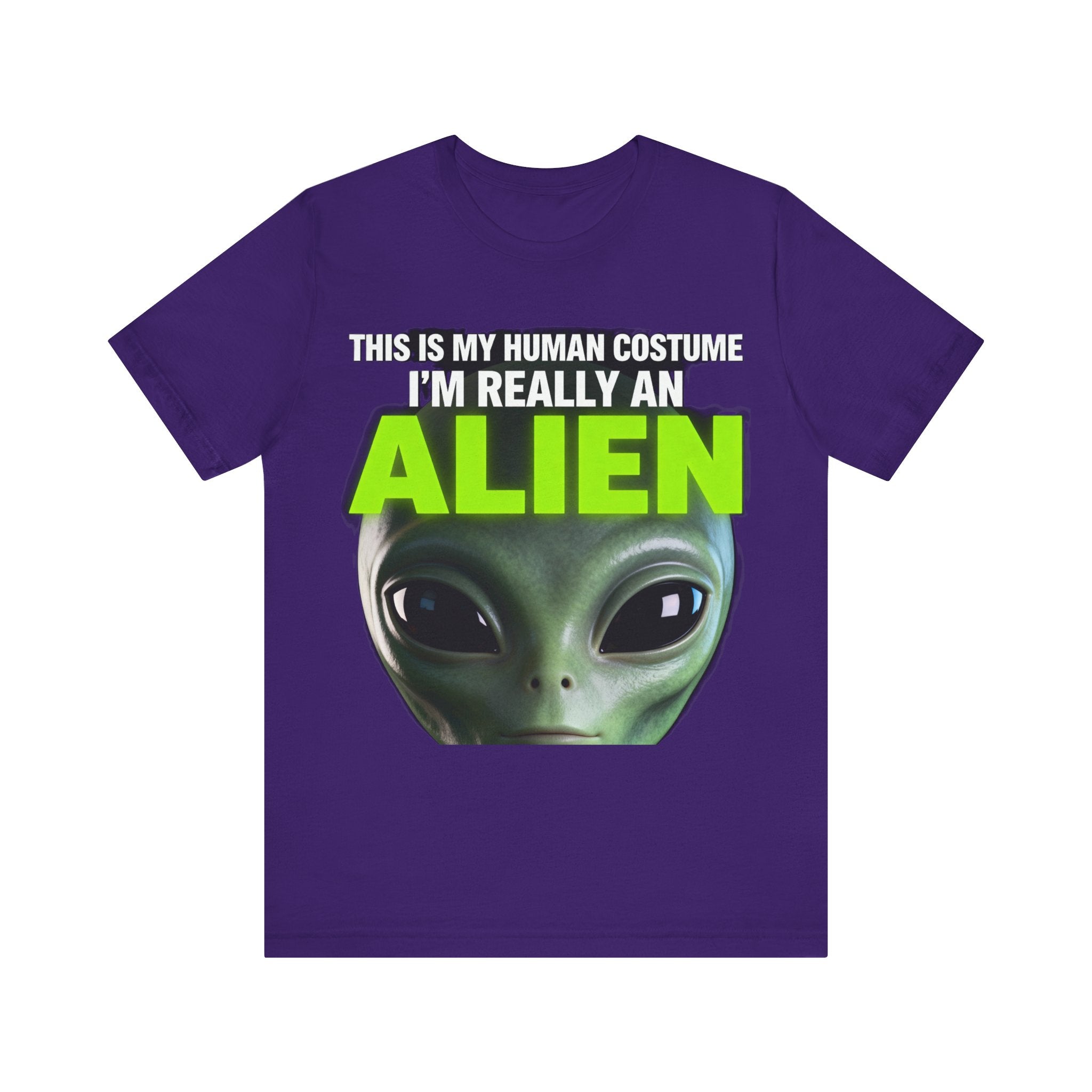 This Is My Human Costume Shirt – Funny Alien Halloween Tee | Sci-Fi Humor T-Shirt Please Note: (Sizes may run slightly small)