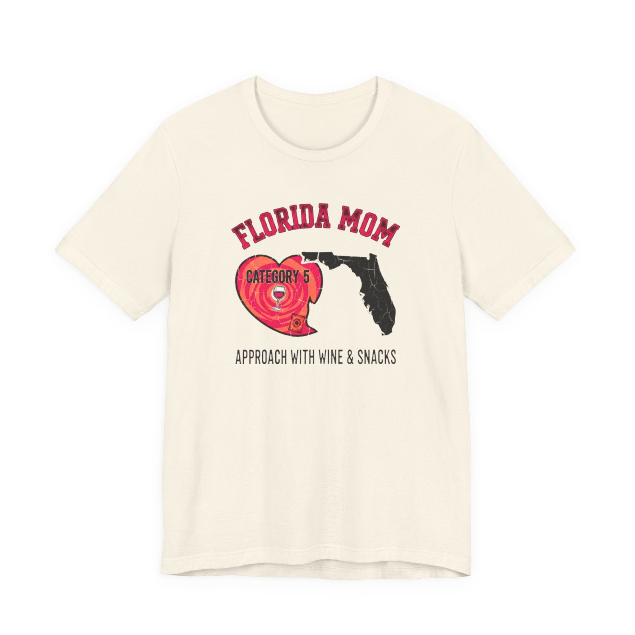 Florida Mom Approach with Wine Tee