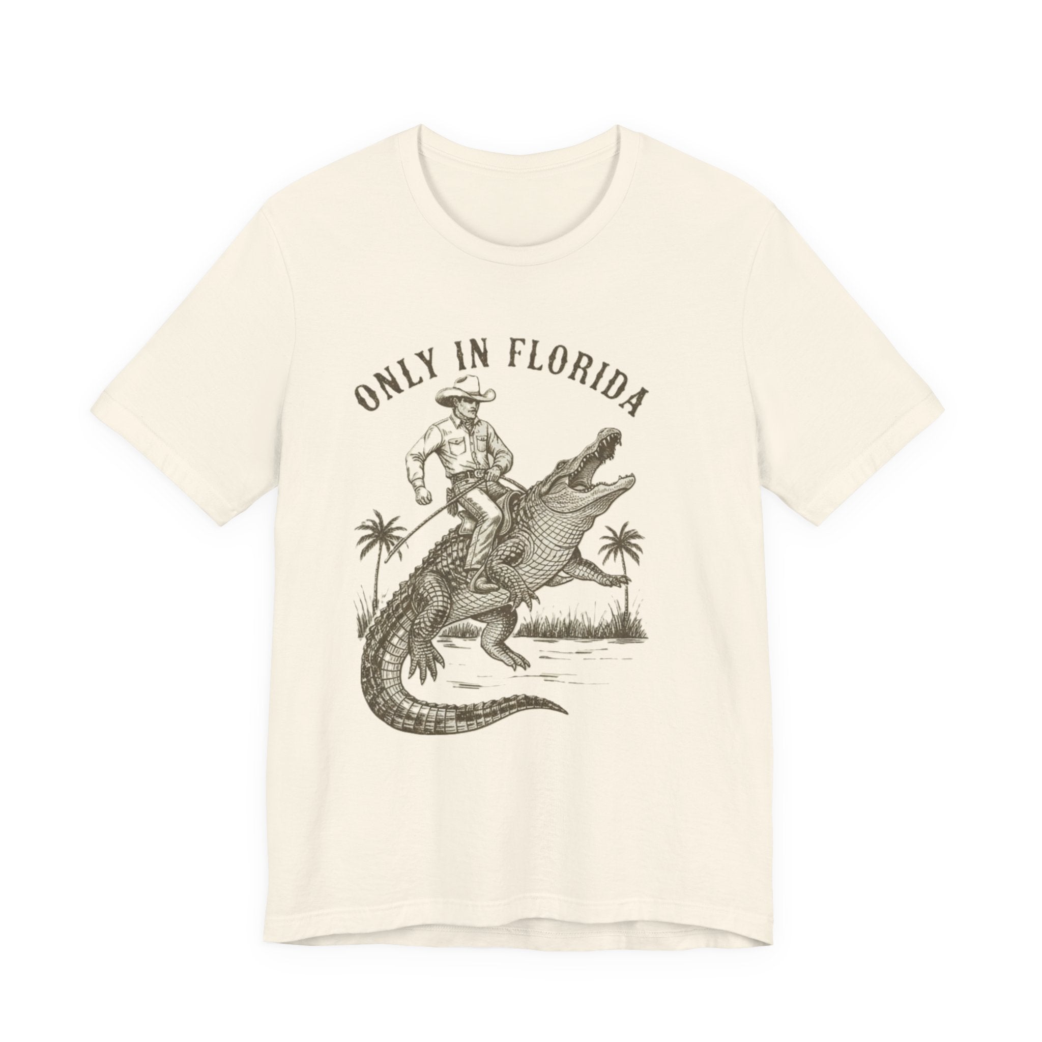 Cowboy Riding Alligator Tee