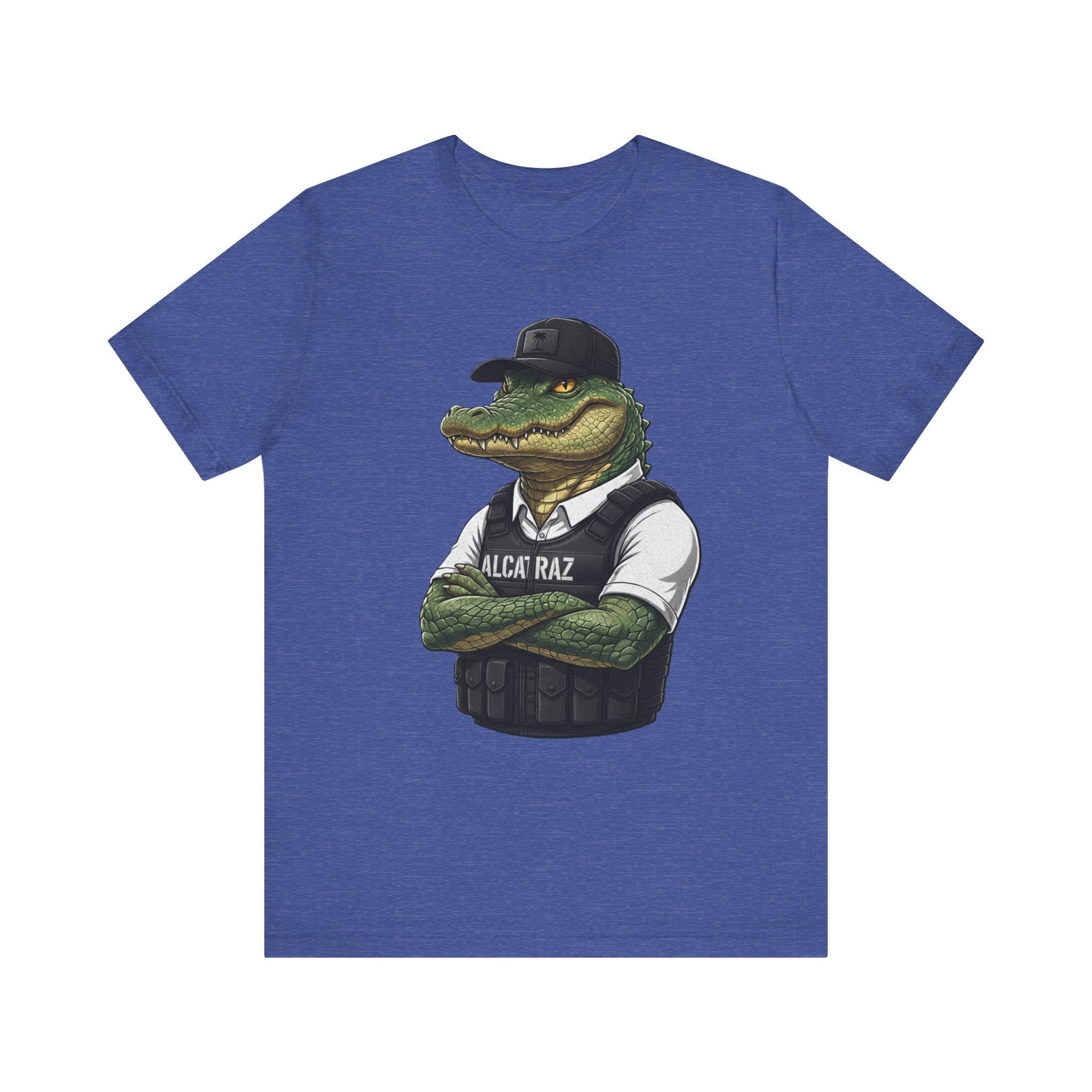 Alcatraz Gator Shirt – Cool Alligator Graphic Tee | Funny Florida Streetwear T-Shirt Please Note: (Sizes may run slightly small)