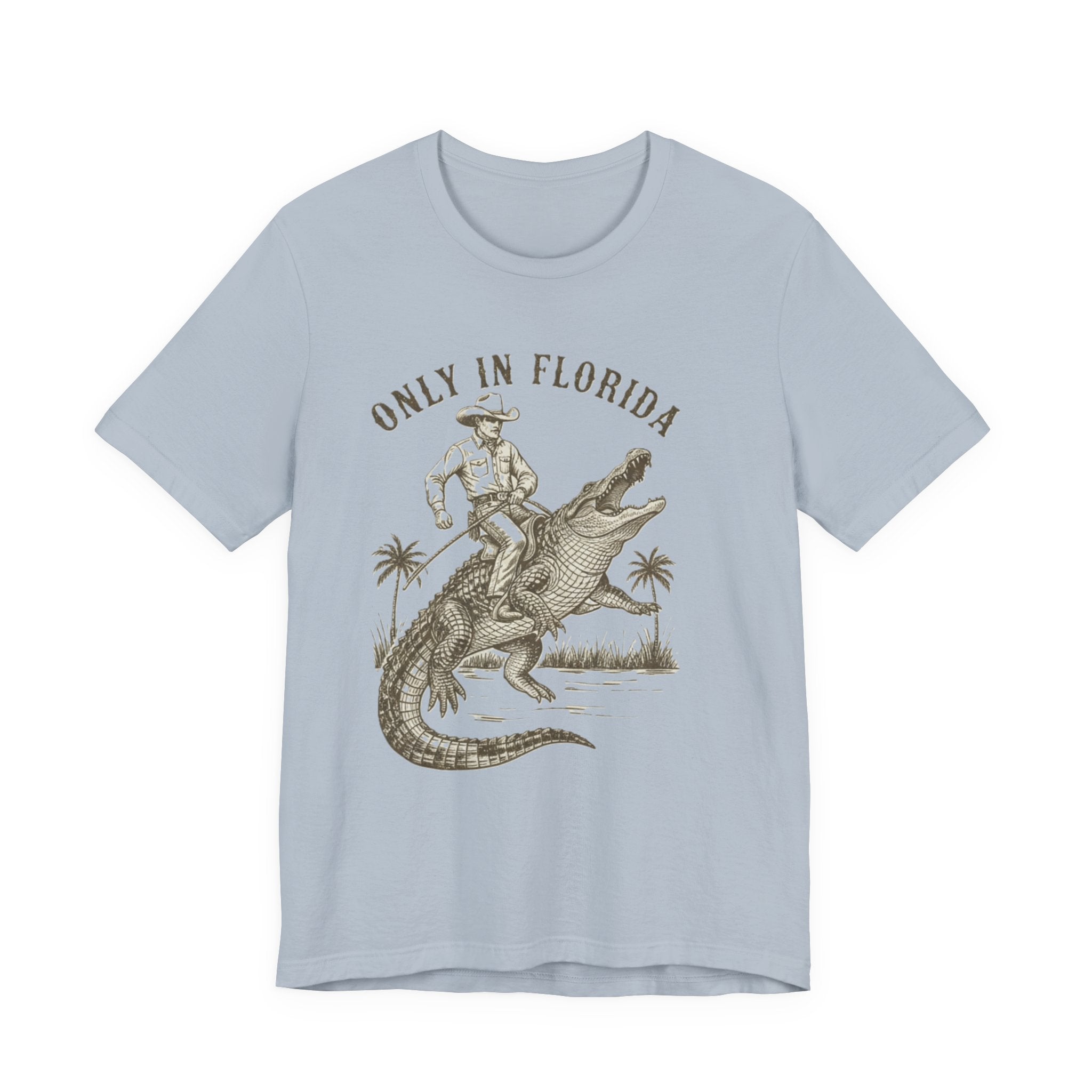 Cowboy Riding Alligator Tee