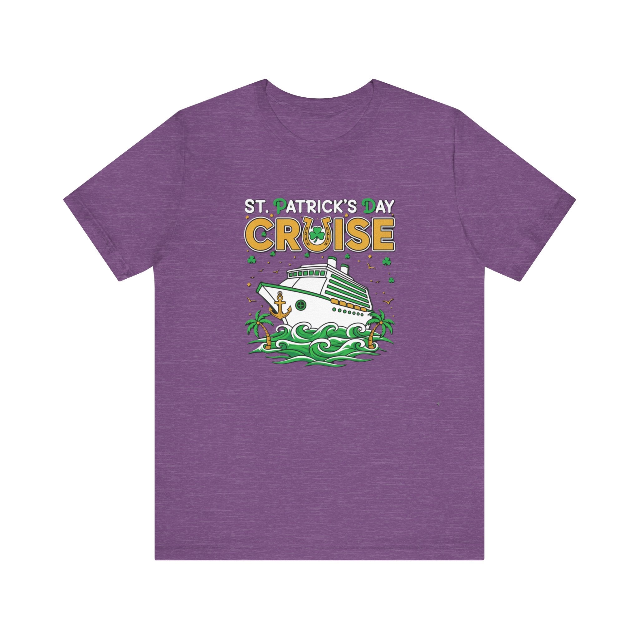 St. Patrick’s Day Cruise Shirt – Lucky Irish Cruise Vacation Tee | Funny Shamrock Boat T-Shirt Please Note: (Sizes may run slightly small)