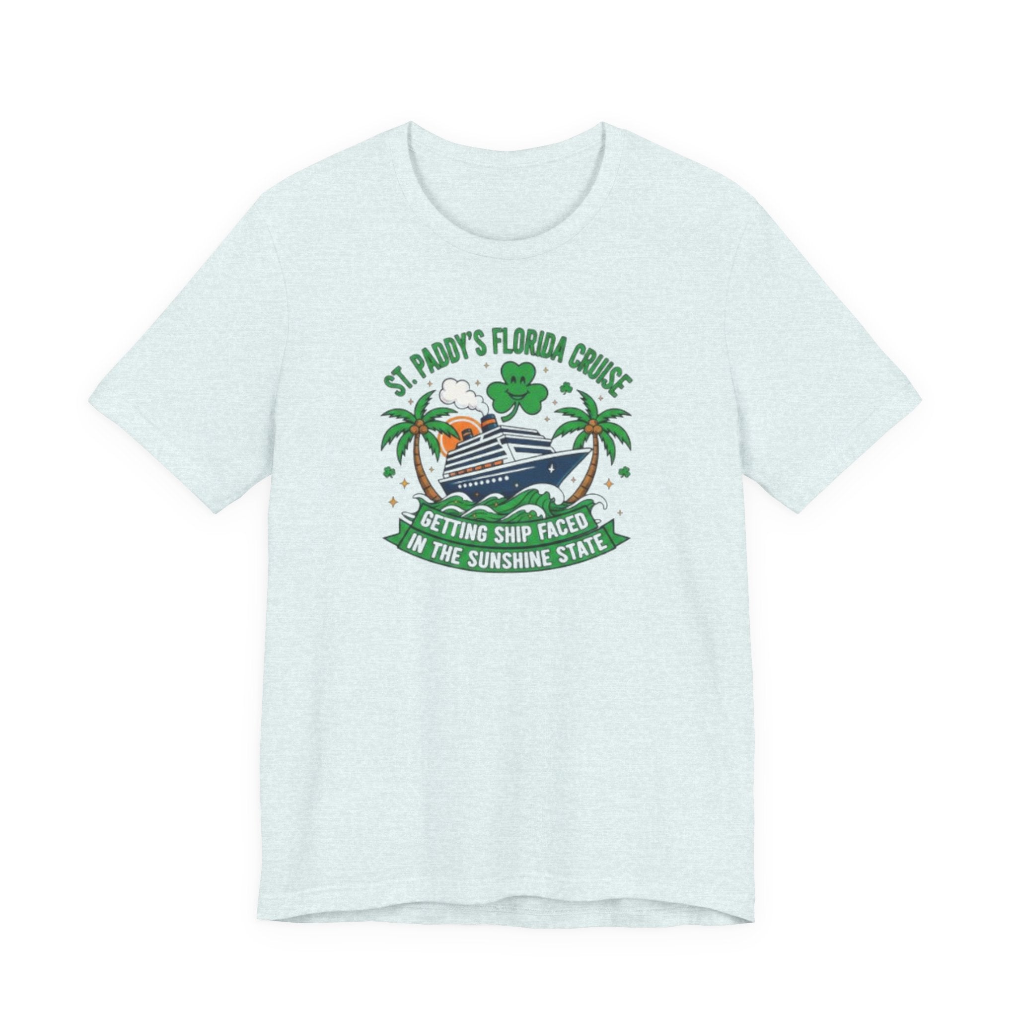 St. Paddy Florida cruise ship faced Tee