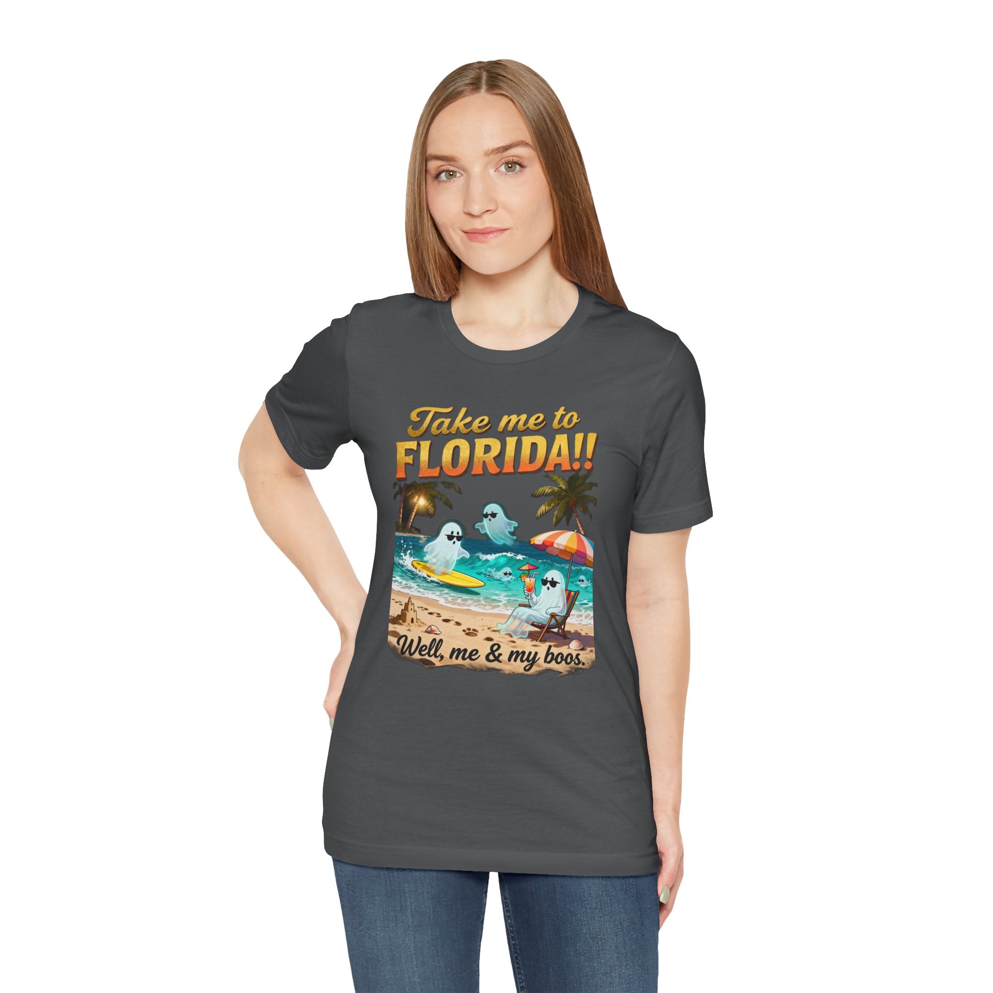 Take Me to Florida Shirt – Funny Halloween Beach “Me & My Boos”