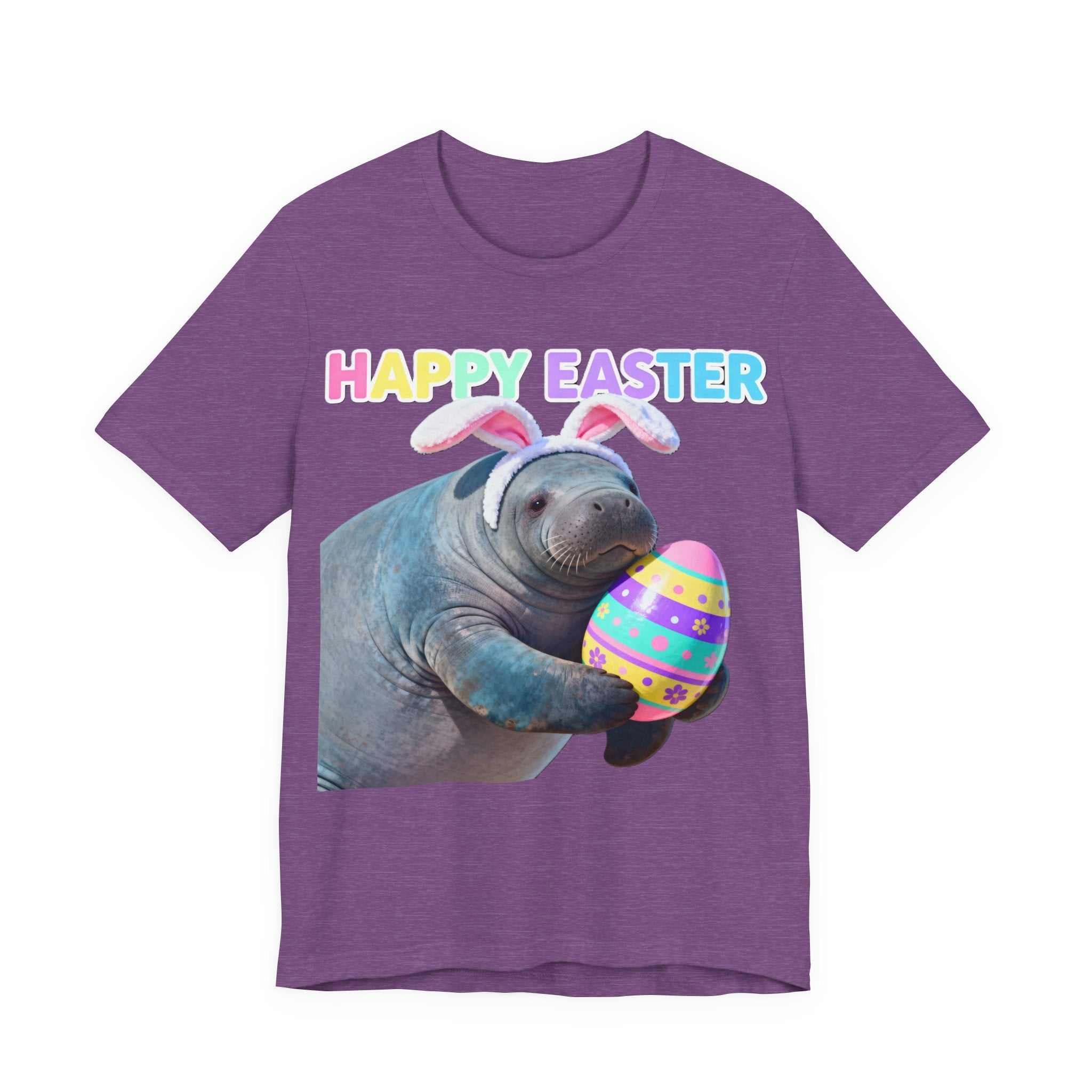 Happy Easter Manatee Shirt – Cute Florida Easter Tee
