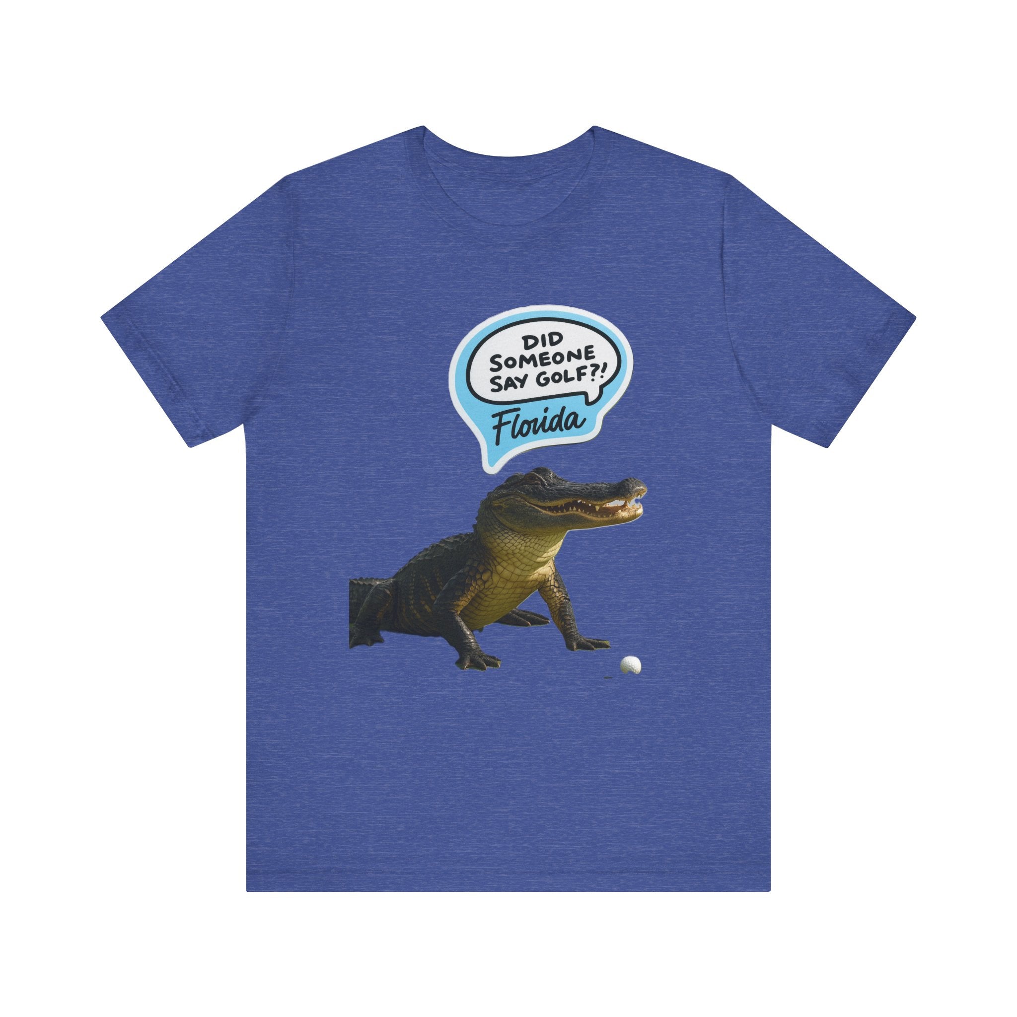 Did Someone Say Golf? Florida Alligator T-Shirt – Funny Sunshine State Golf Tee