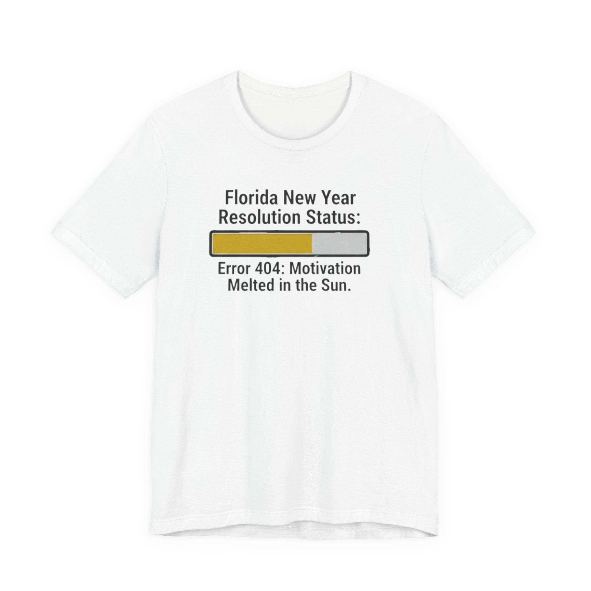 New Year resolution error 404 Tee