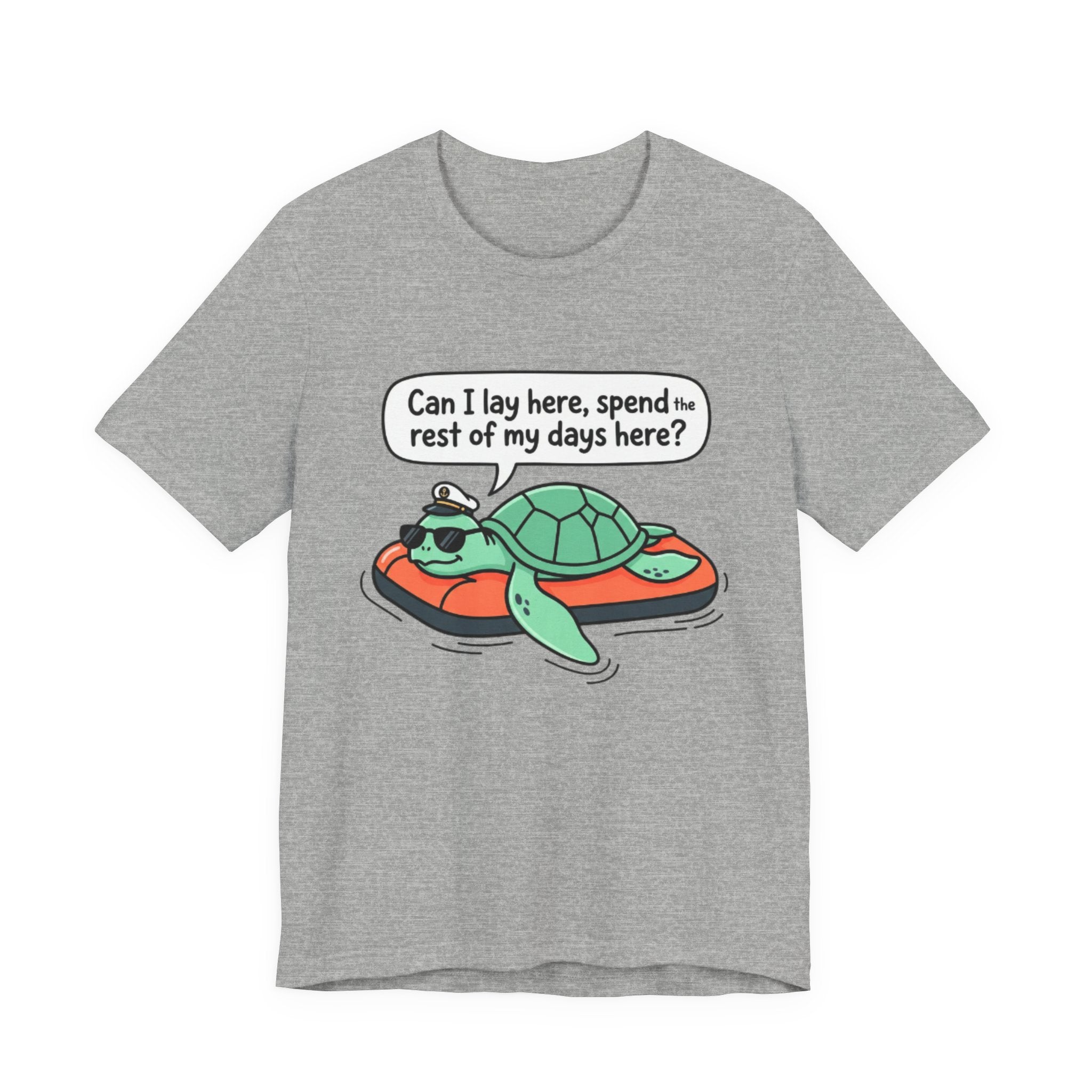 Can I lay here, spend the rest of my days here Tee