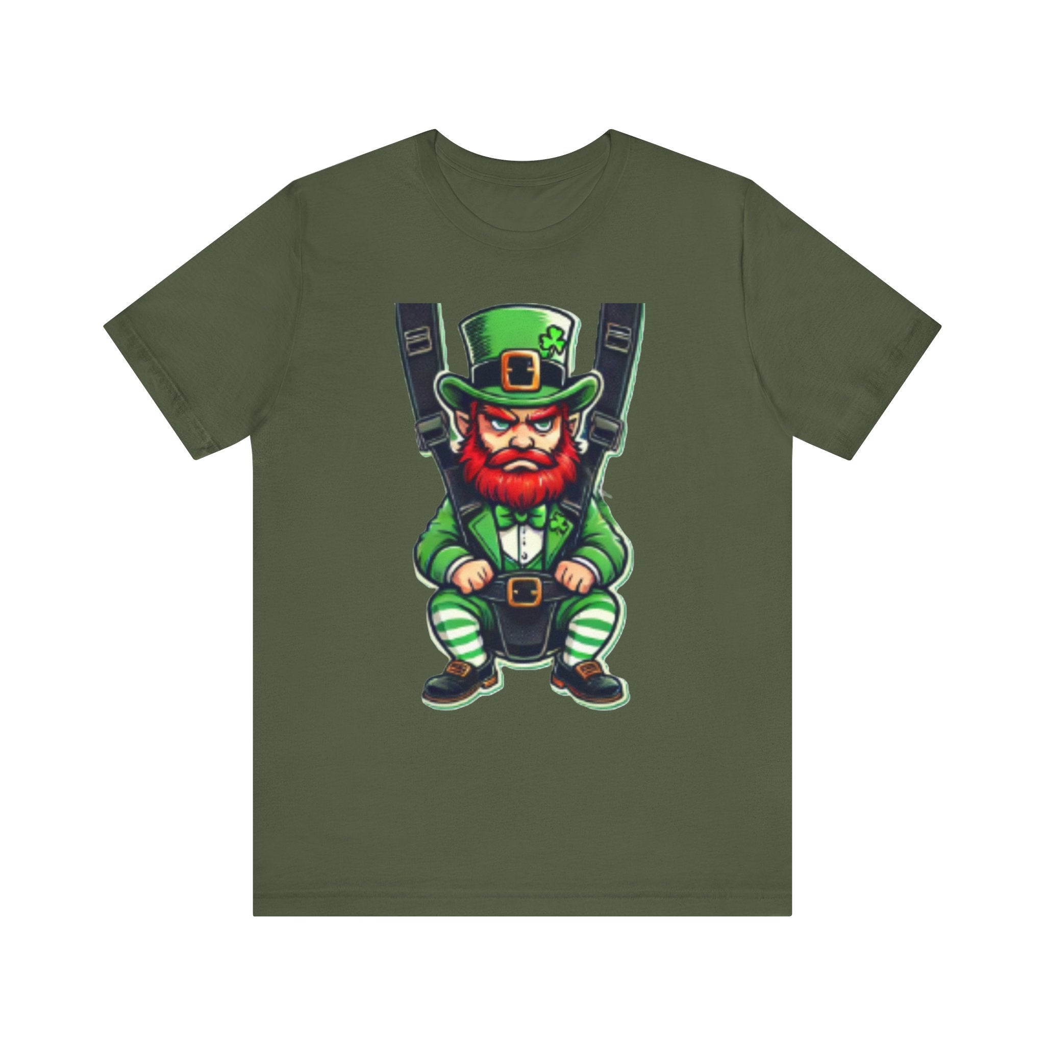 Funny Leprechaun Baby Carrier Shirt – St. Patrick’s Day Humor Tee | Irish Costume T-Shirt Please Note: (Sizes may run slightly small)