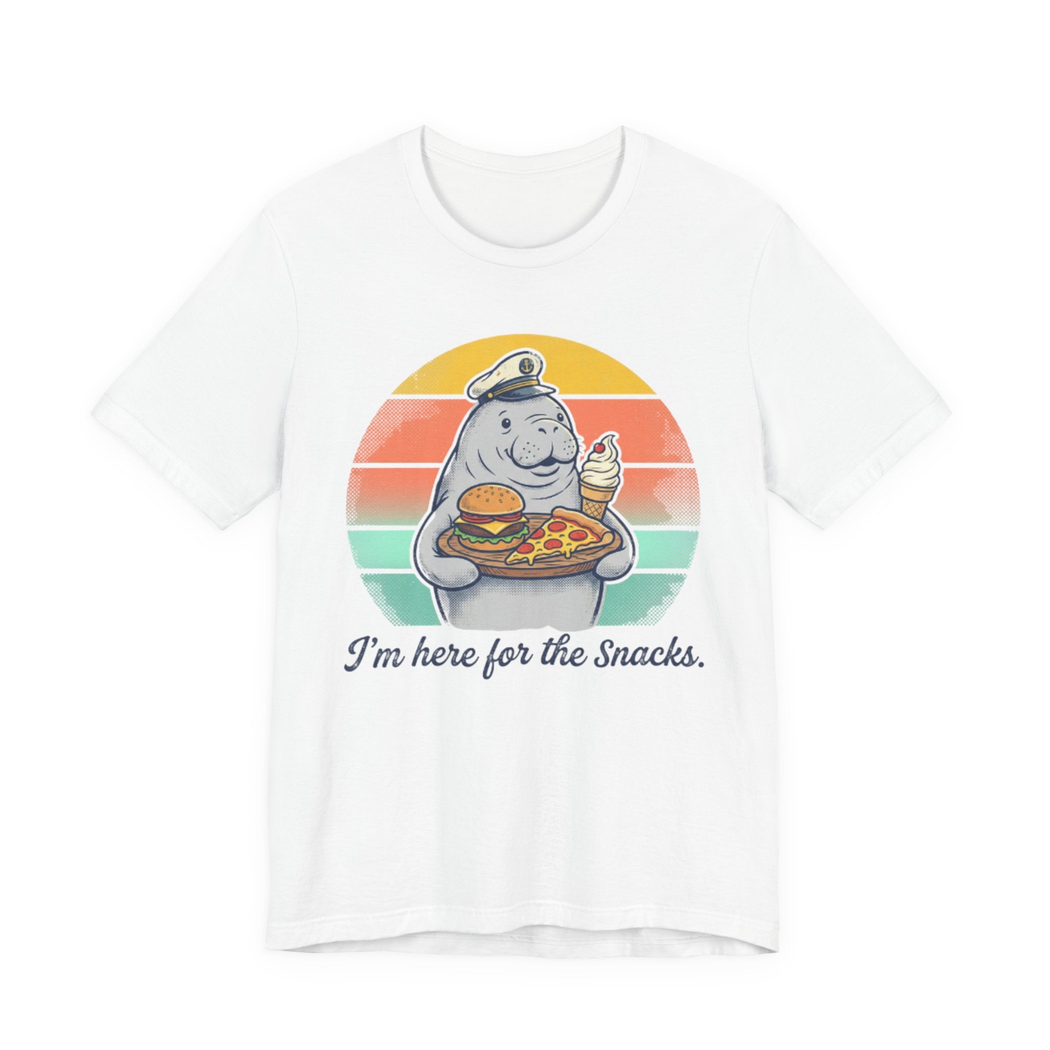 I'm here for the Snacks Tee