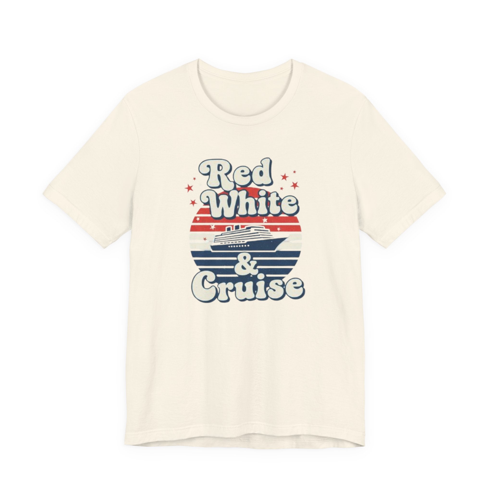 Red White and Cruise Tee