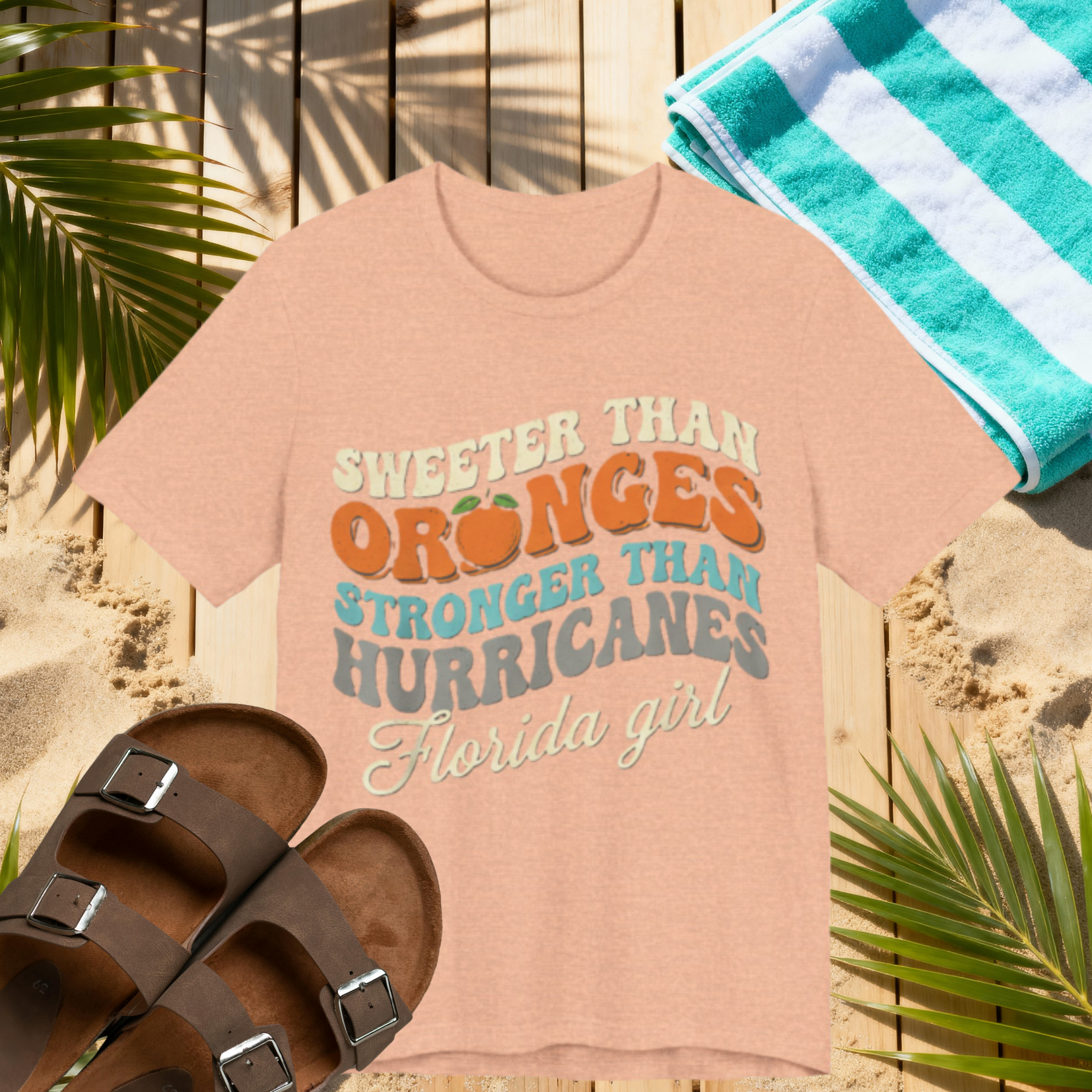 Florida Girl T-Shirt – Sweeter Than Oranges, Stronger Than Hurricanes