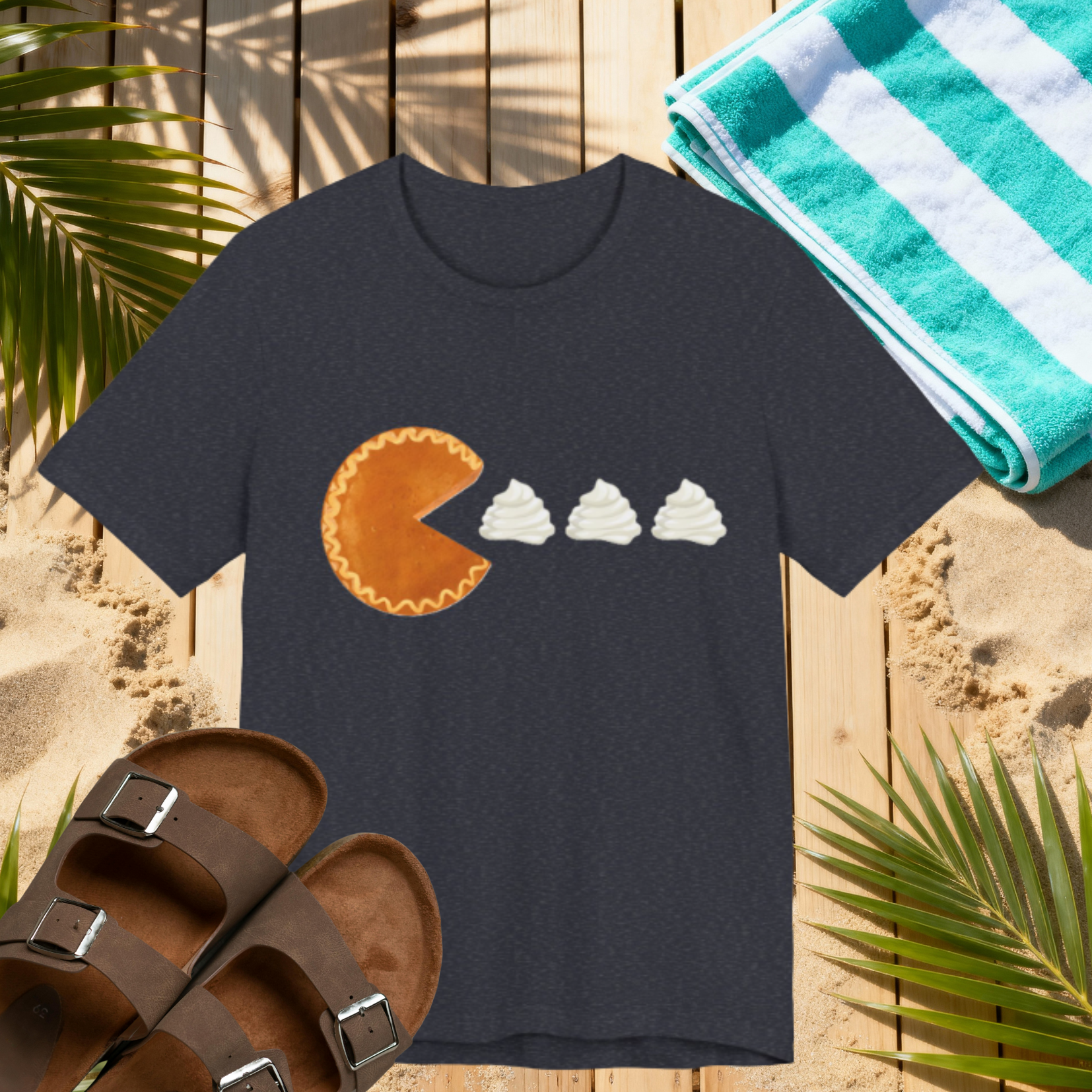 Pumpkin Pie Video Game Shirt – Funny Thanksgiving Dessert Tee