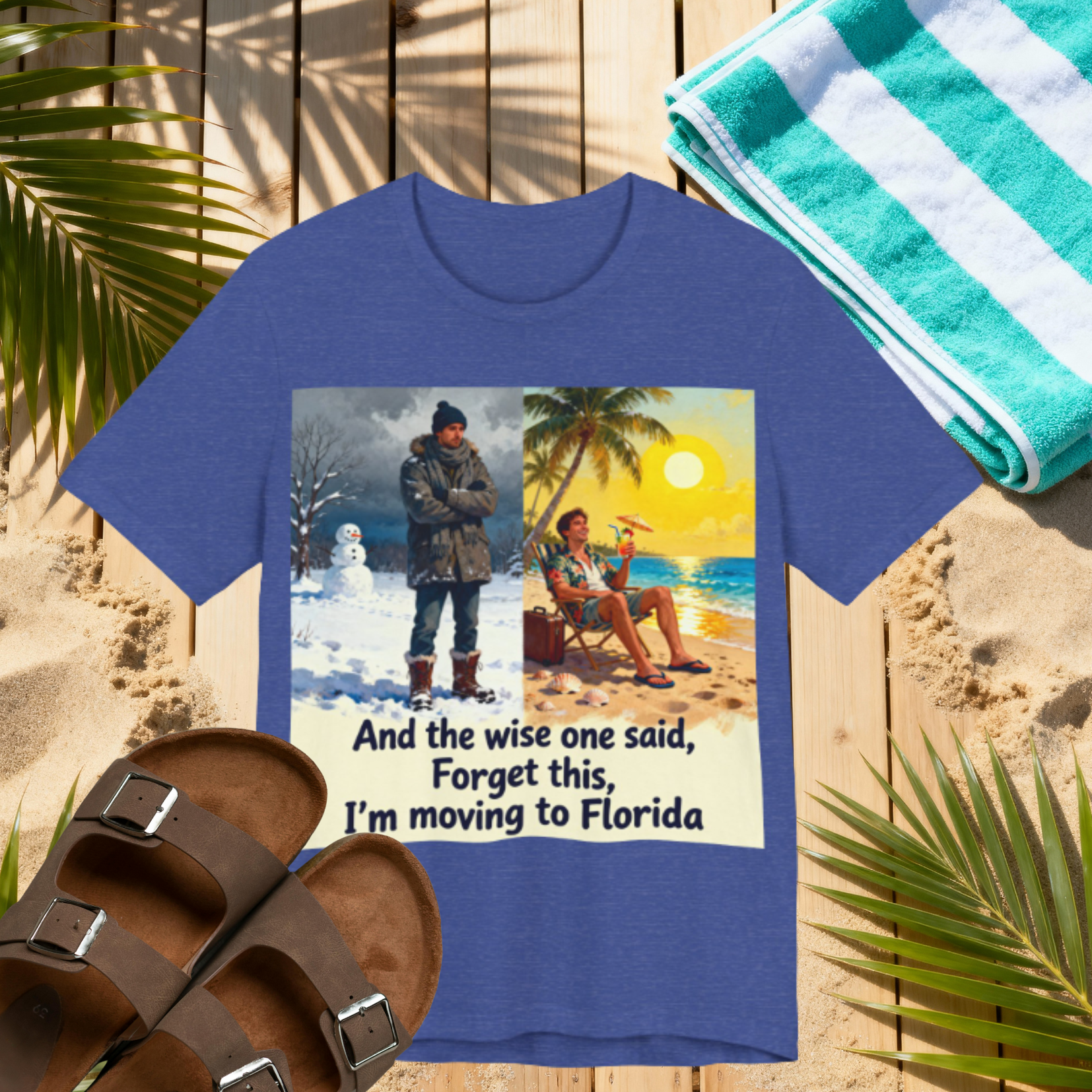 Forget This, I’m Moving to Florida Shirt – Funny Winter Escape Tee | Sunshine State Vacation T-Shirt please Note: (Sizes may run slightly small)