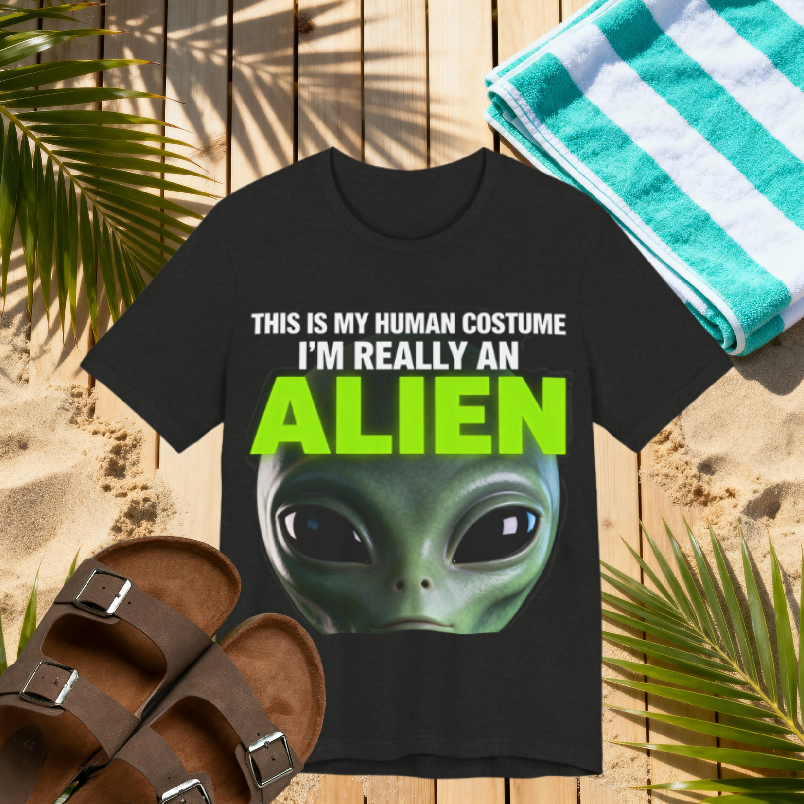This Is My Human Costume Shirt – Funny Alien Halloween Tee | Sci-Fi Humor T-Shirt Please Note: (Sizes may run slightly small)