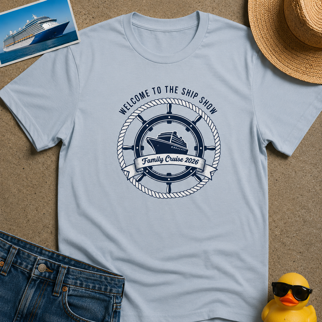 Welcome to the Ship Show Family Cruise 2026 Tee